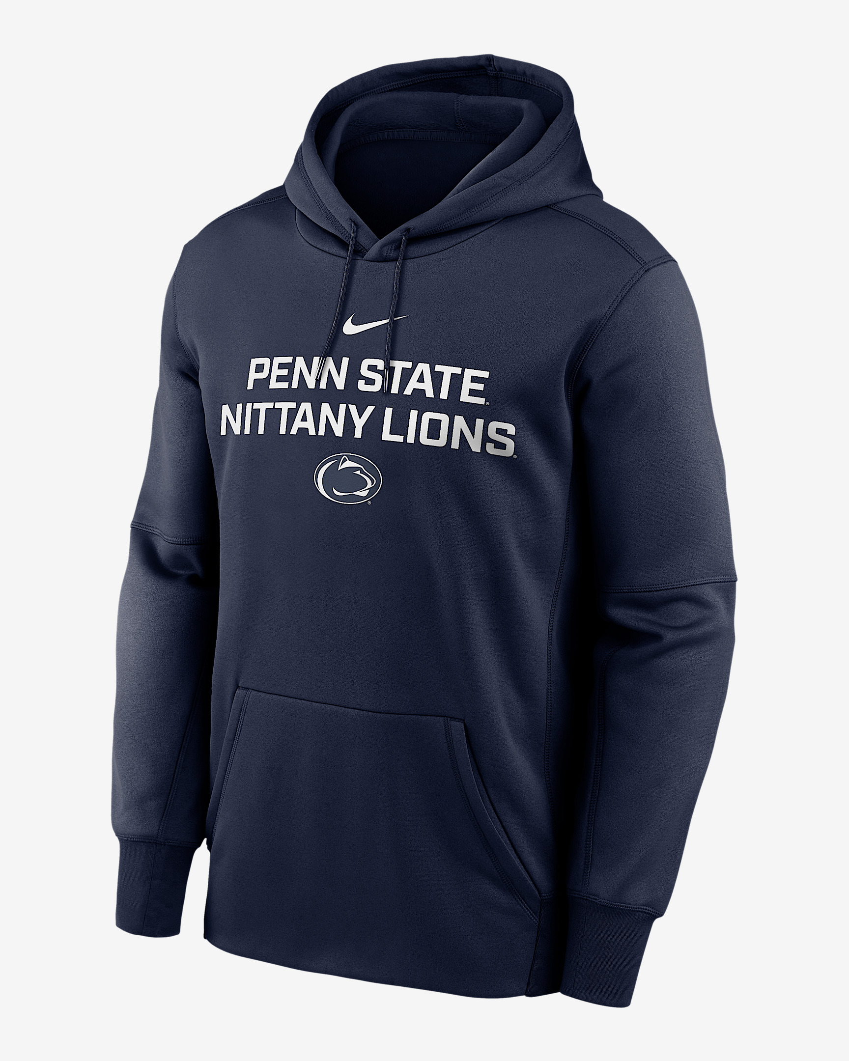 Penn State Team Stacked Men’s Nike Therma College Pullover Hoodie - 1