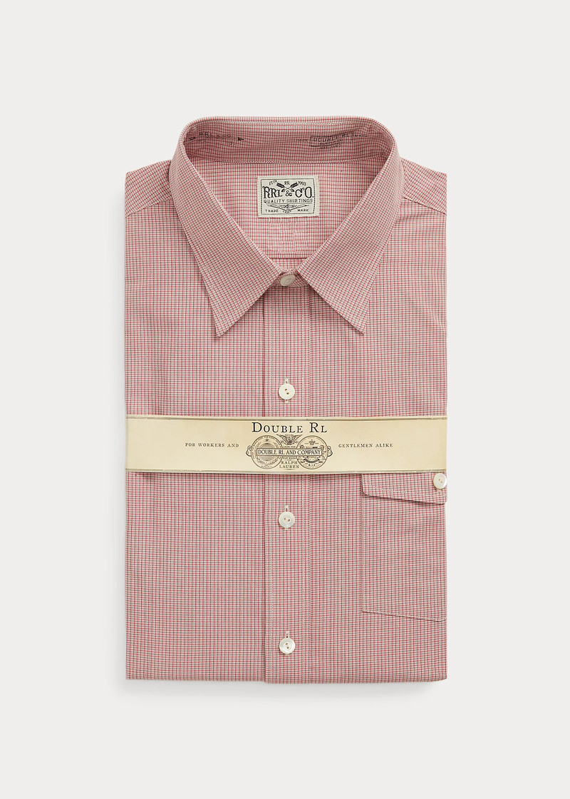 Slim Fit Checked Dobby Shirt 1