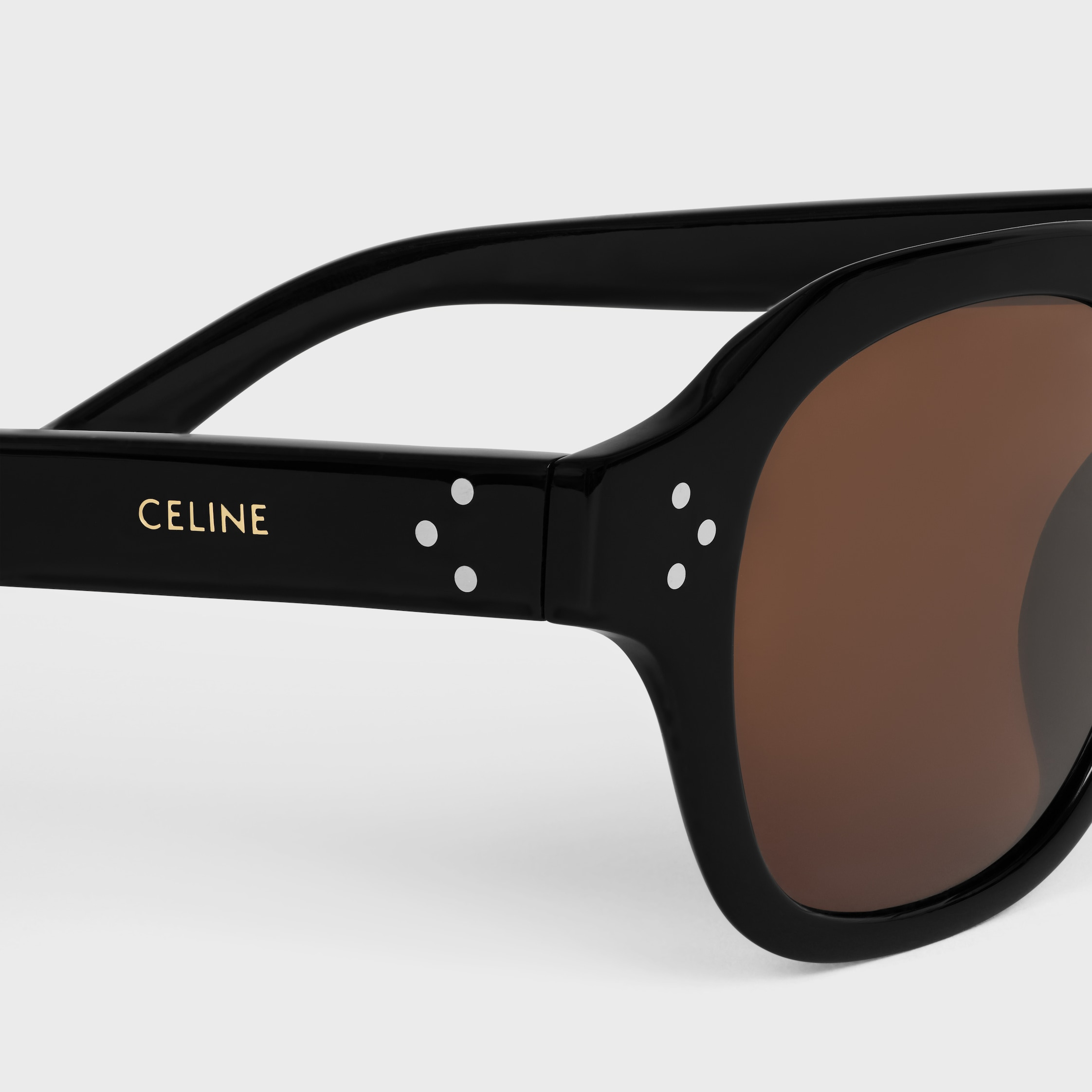 Black Frame 60 sunglasses in Acetate - 4