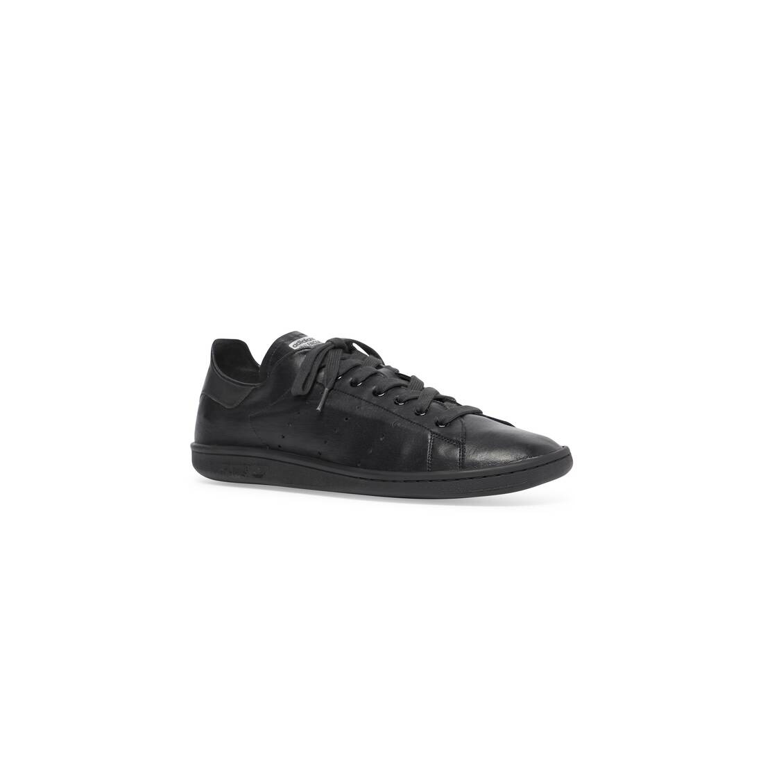 Men's Balenciaga / Adidas Stan Smith Sneaker in Black - 2