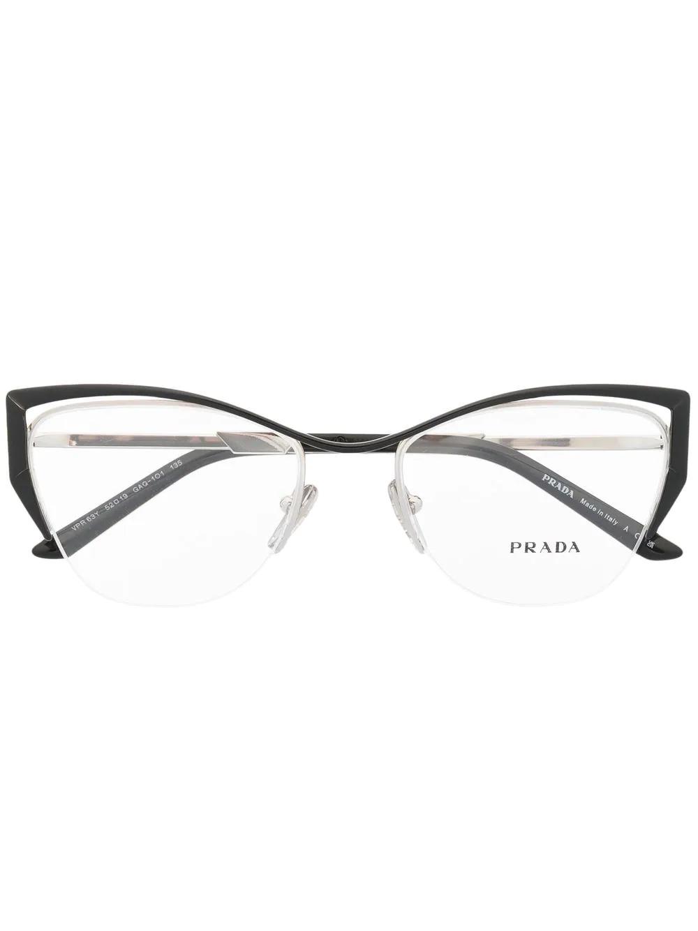 contrasting-frame detail glasses - 1