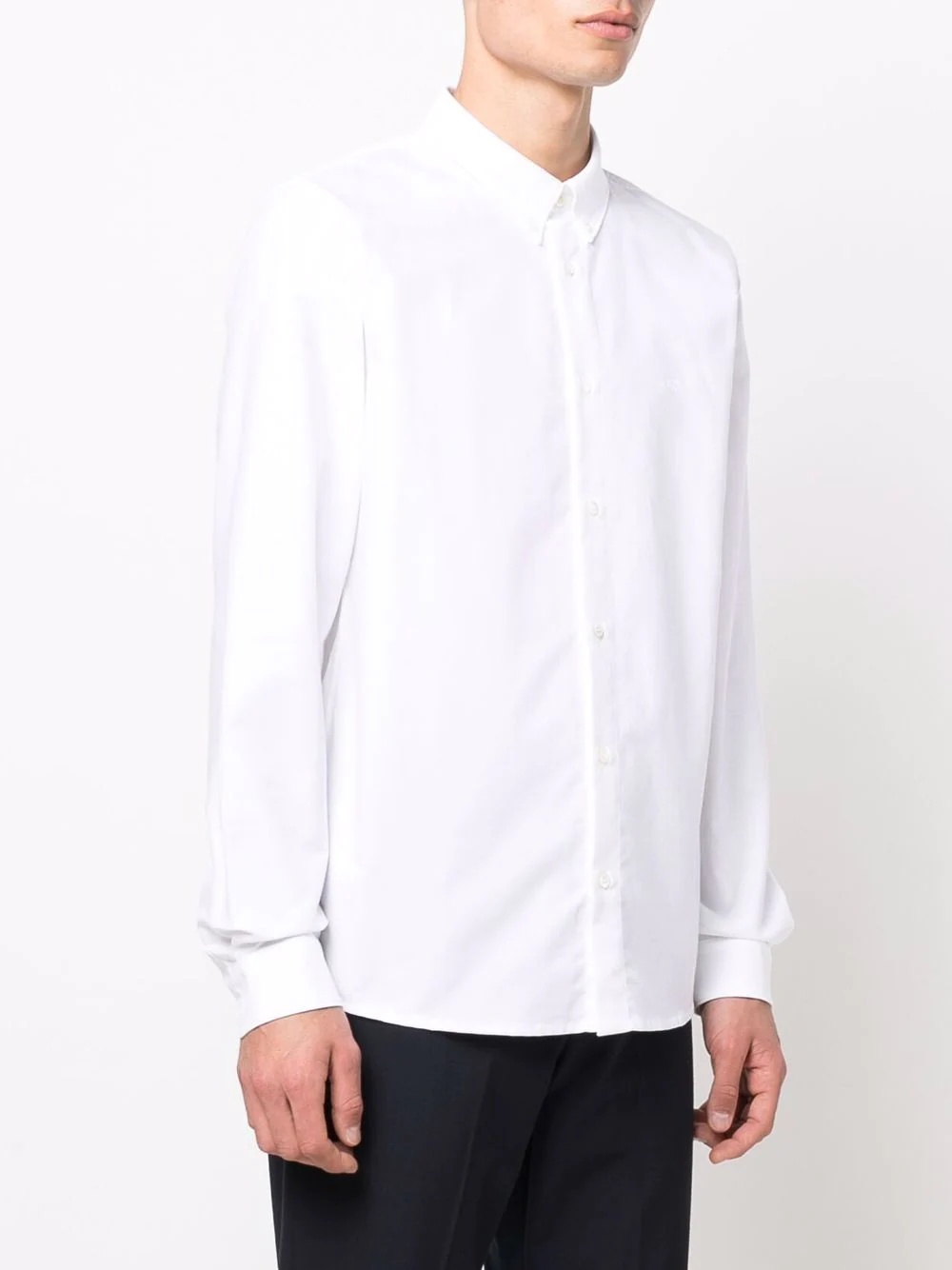 button-down organic cotton shirt - 3