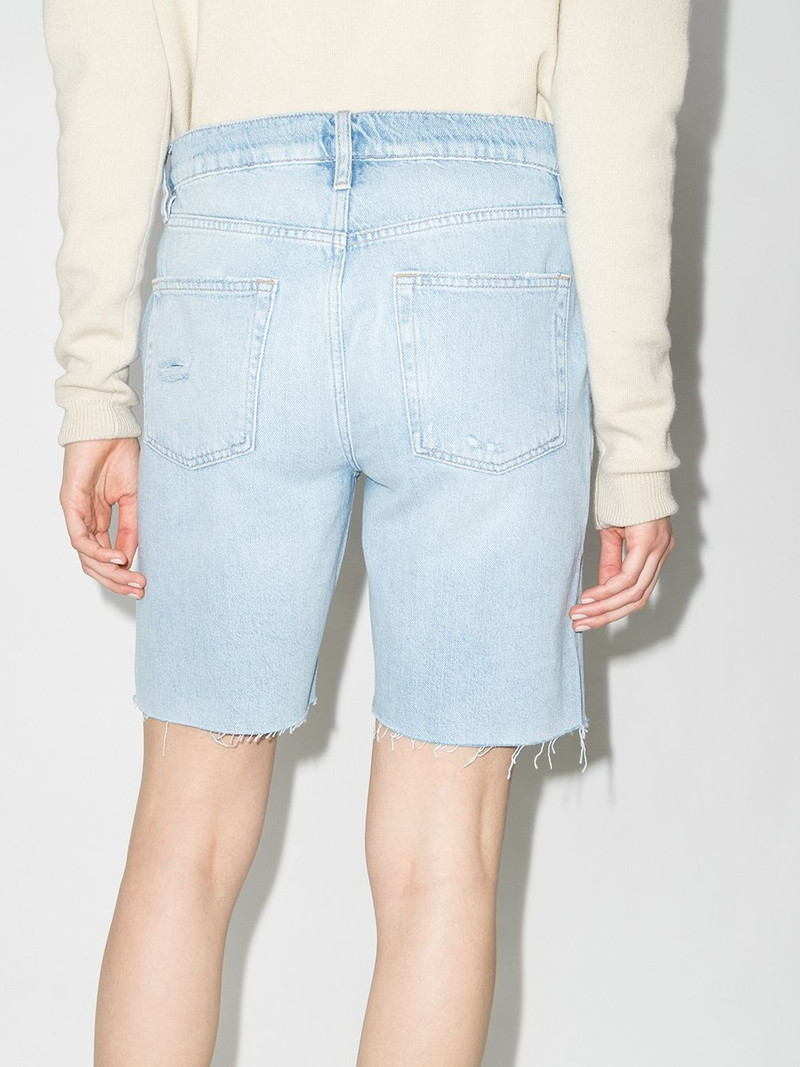 Le Slouch distressed Bermuda shorts 3