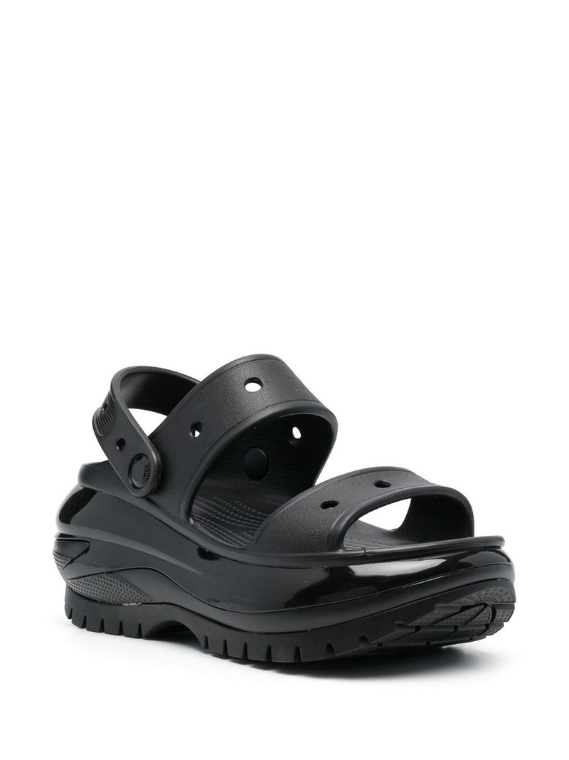 crocs Mega Crush rubber sandals outlook