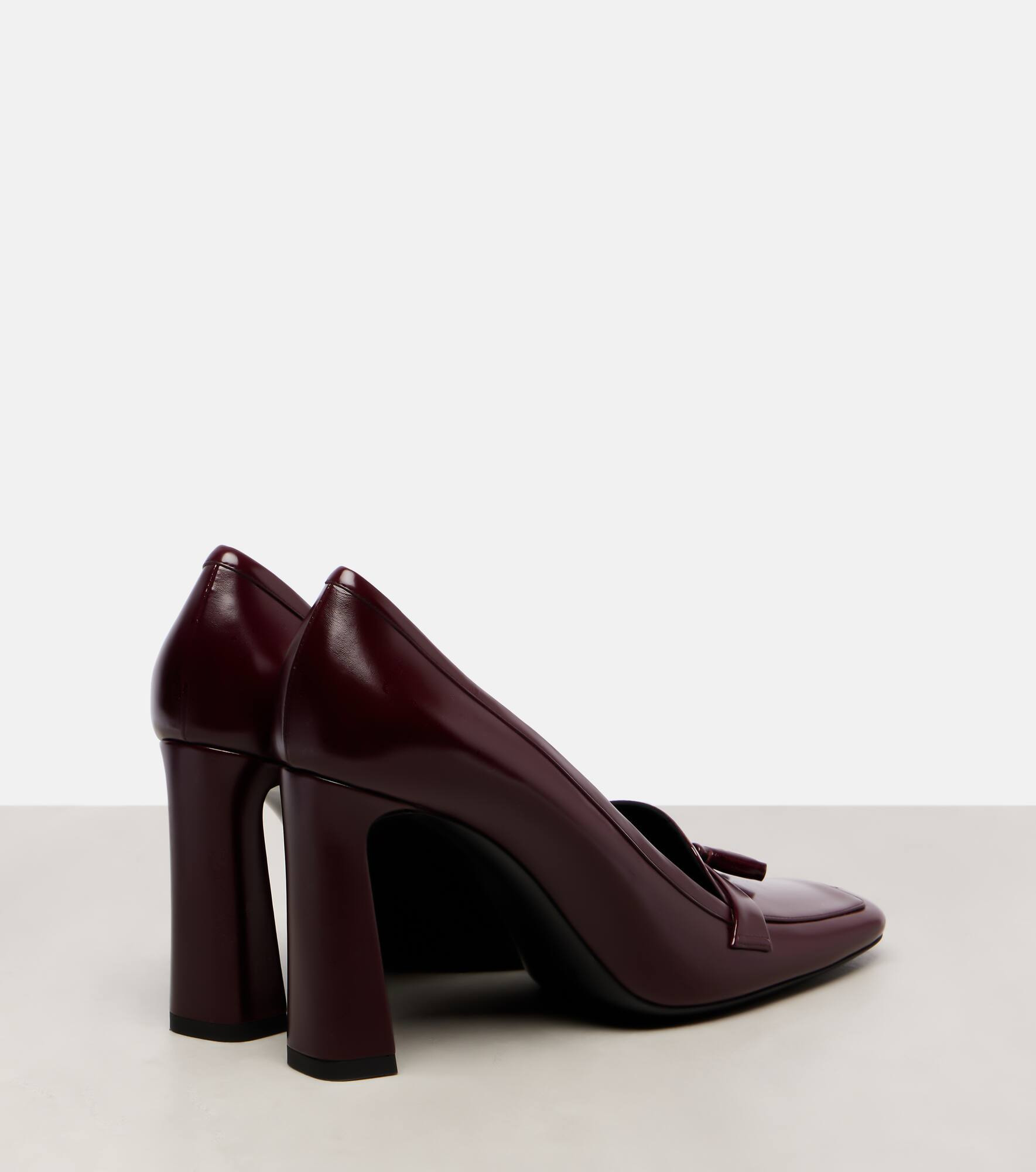 Chloé 90 leather loafer pumps - 2
