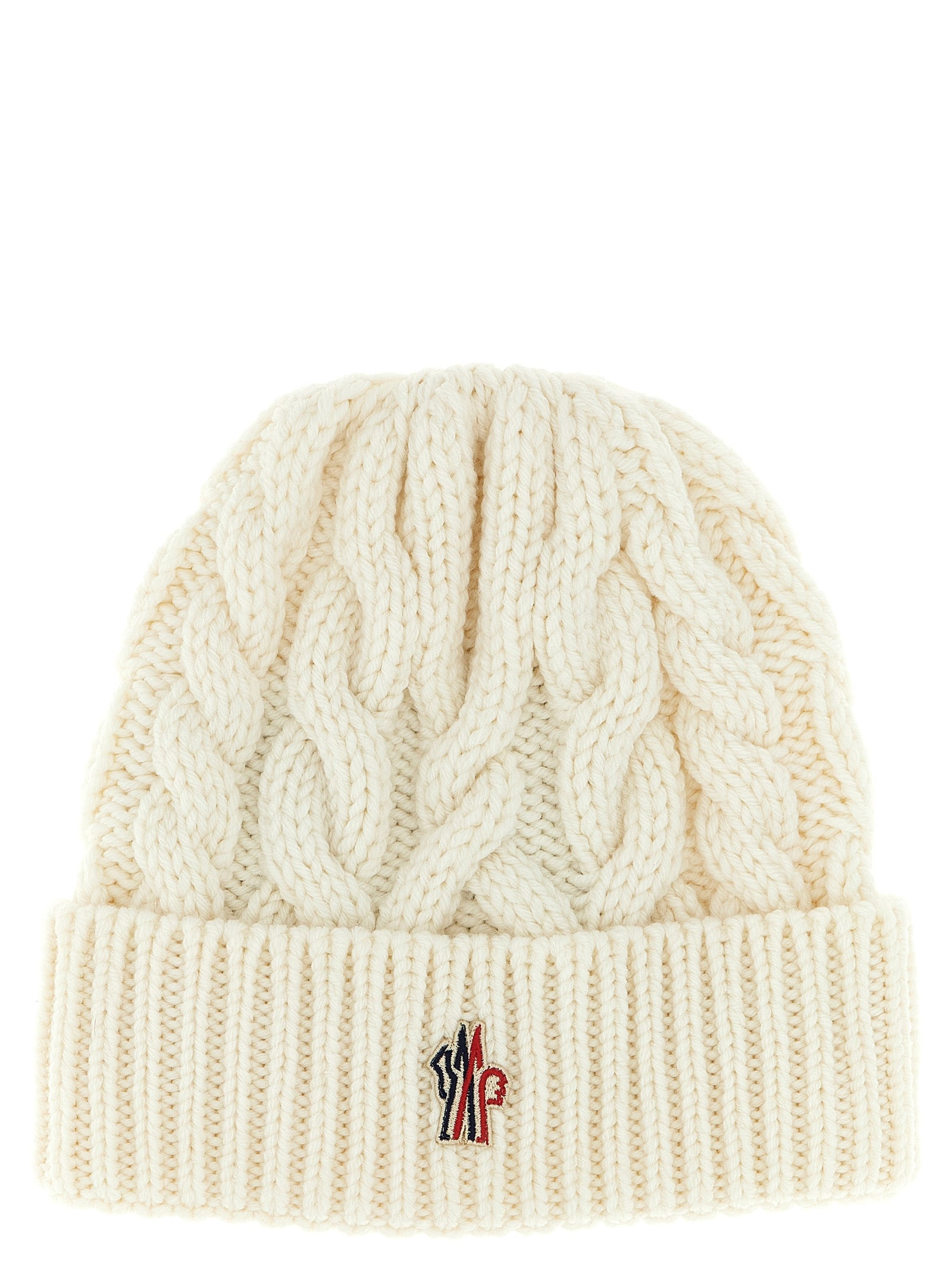 Moncler Grenoble Women Braided Wool Beanie - 1