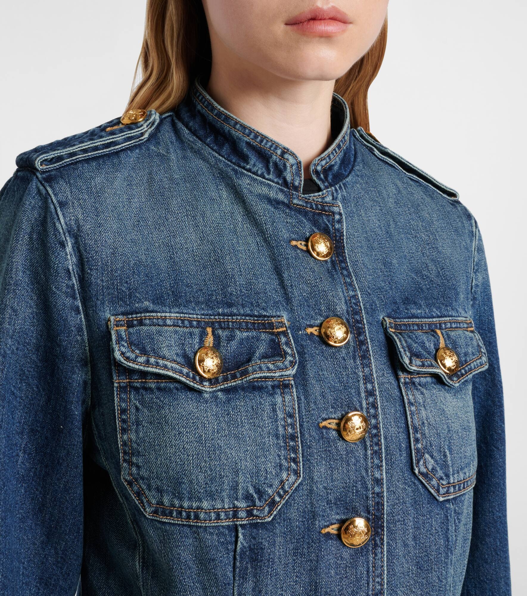 Geraldine denim jacket - 4