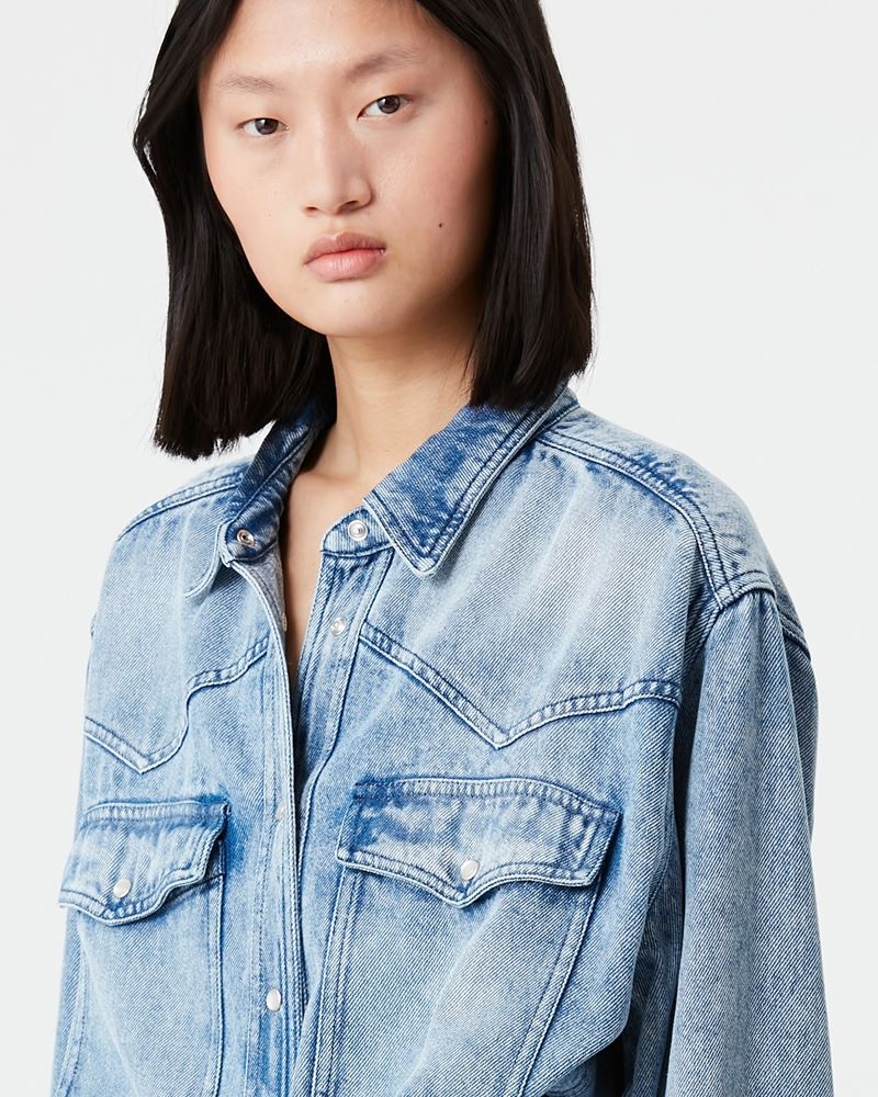 TANIAMI FLUID DENIM SHIRT - 3