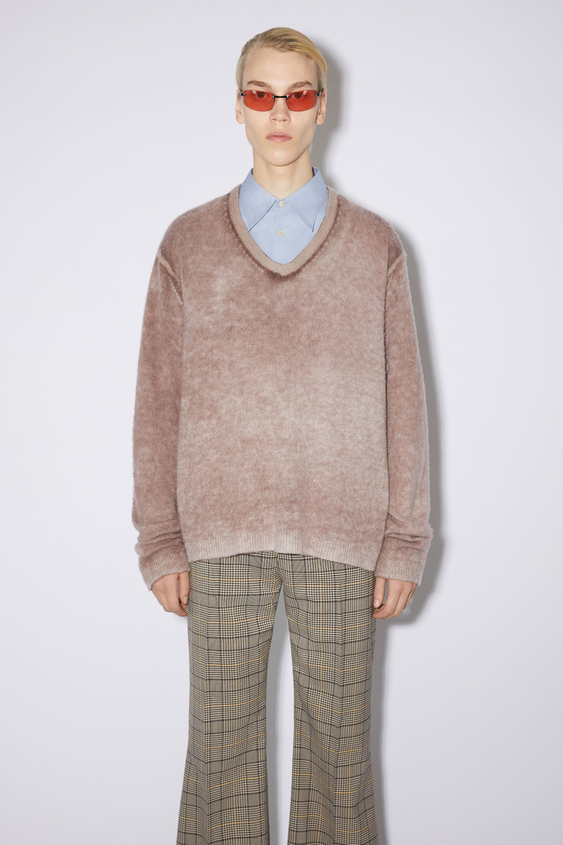Acne Studios Wool-blend jumper - Antique white outlook