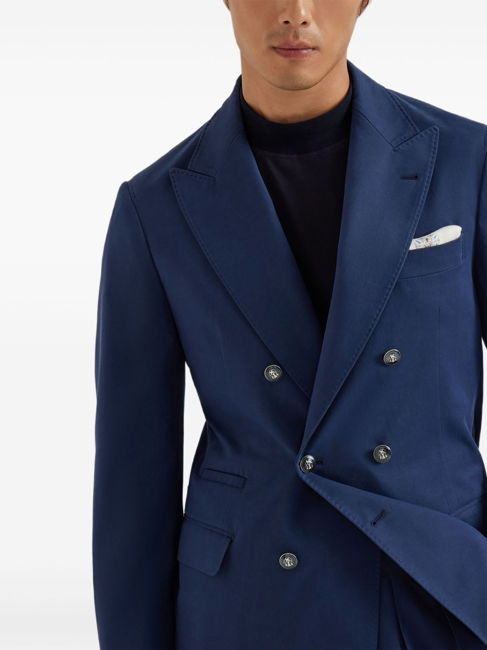 double-breasted blazer - 3