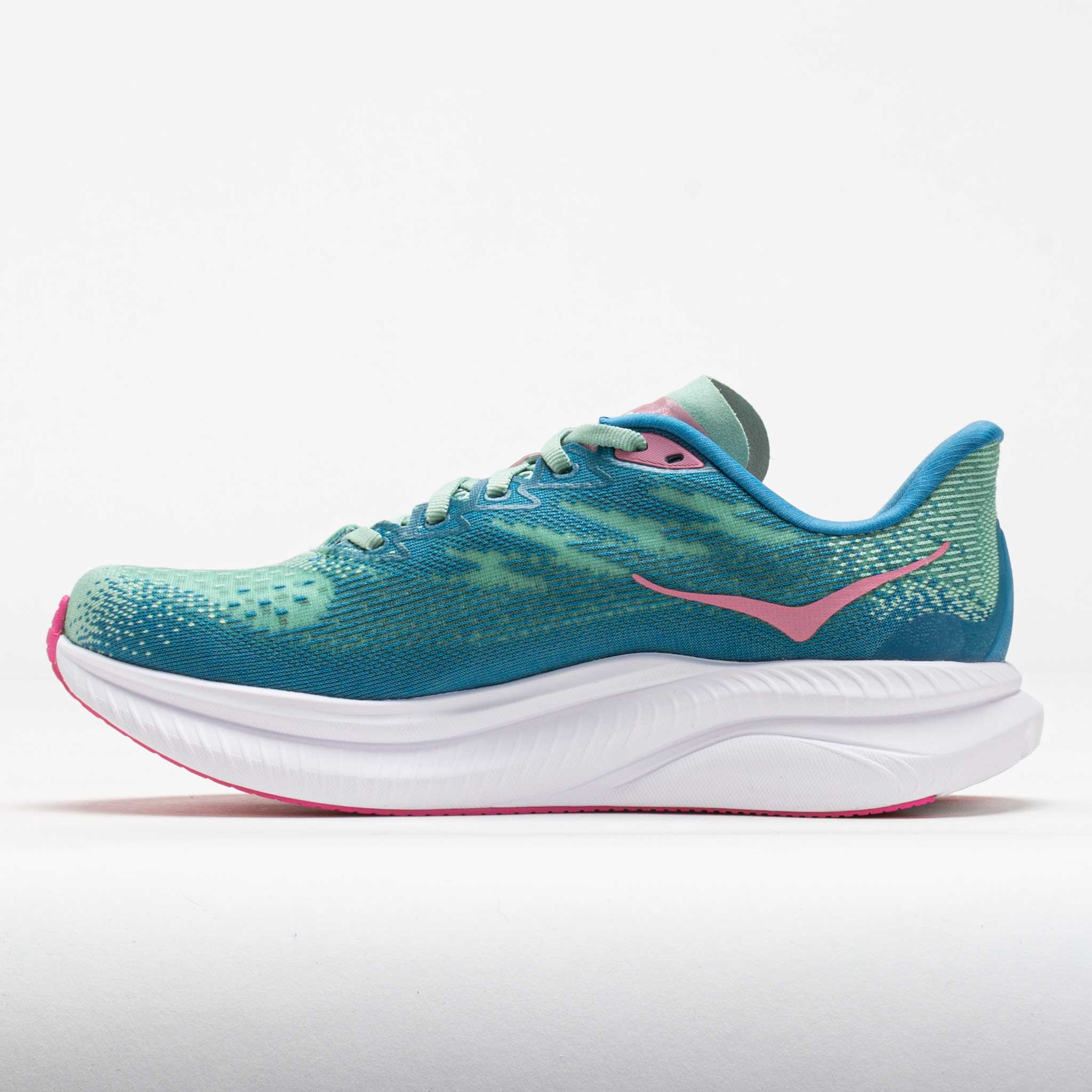 HOKA Mach 6 Women's Jadeite/Alpine Blue - 2
