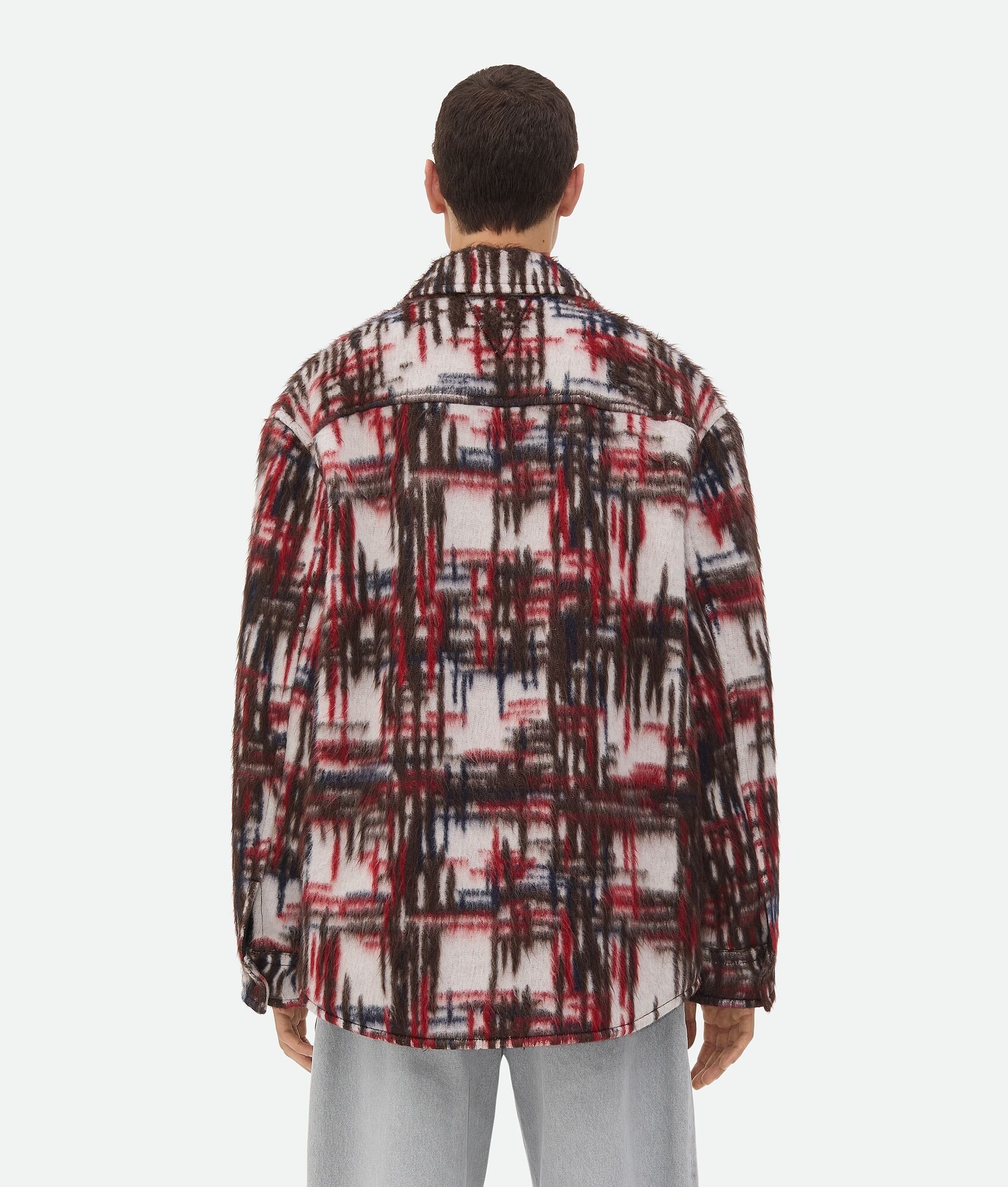 Alpaca Check Overshirt - 3