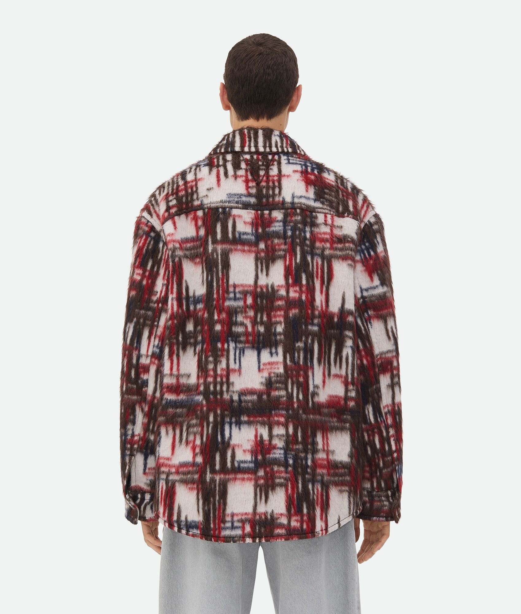 Alpaca Check Overshirt - 3