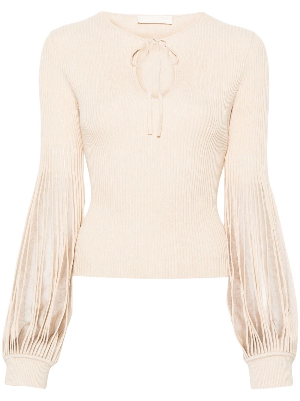 Lenora ribbed jumper - 1