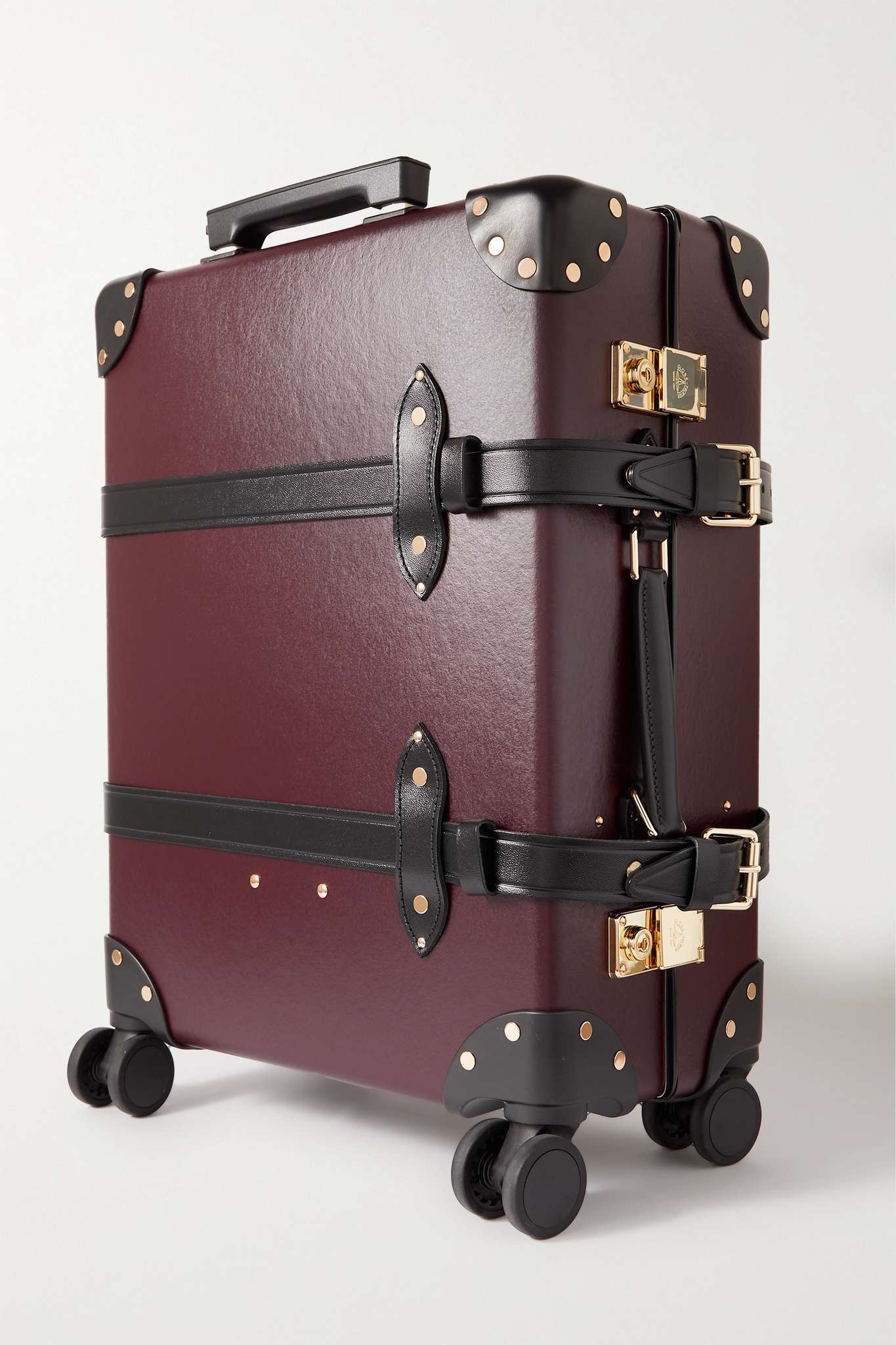 Centenary Carry-On leather-trimmed suitcase - 3