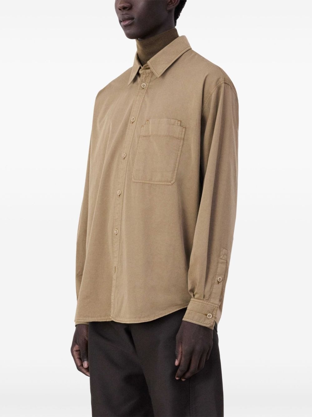 relaxed long-sleeve shirt - 3