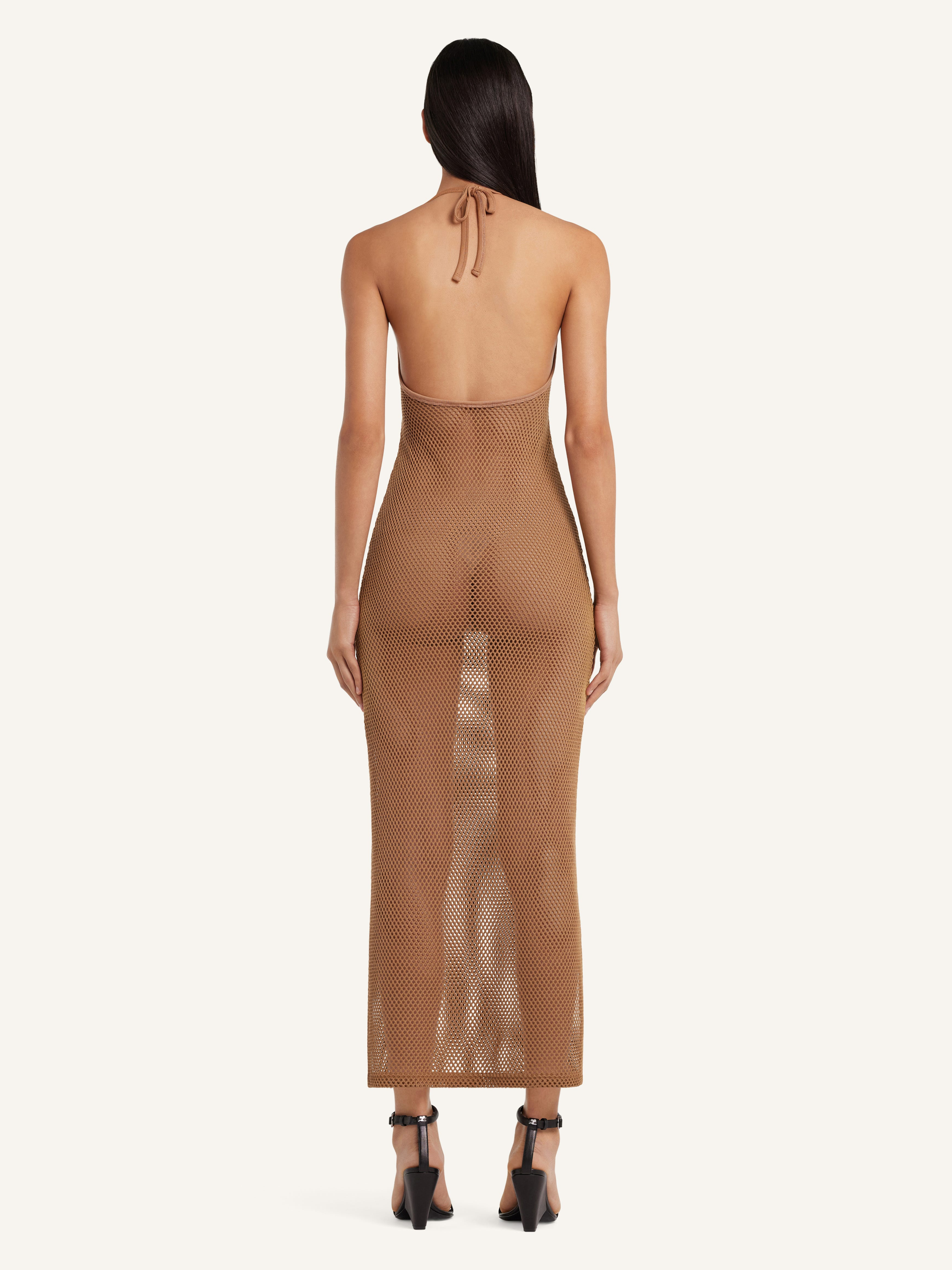HOLISTIC MESH LONG DRESS - 4