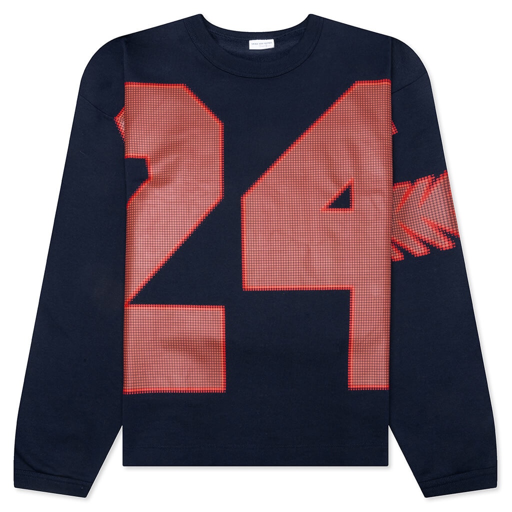 HAINTON PR 9610 M.K. SWEATER - NAVY - 1