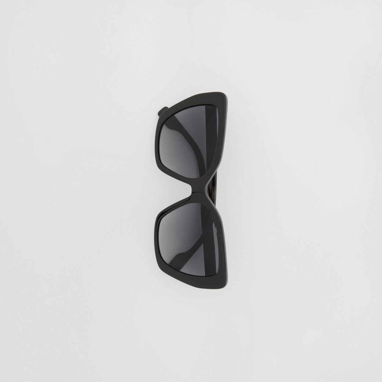 Check Cat-eye Frame Sunglasses - 3