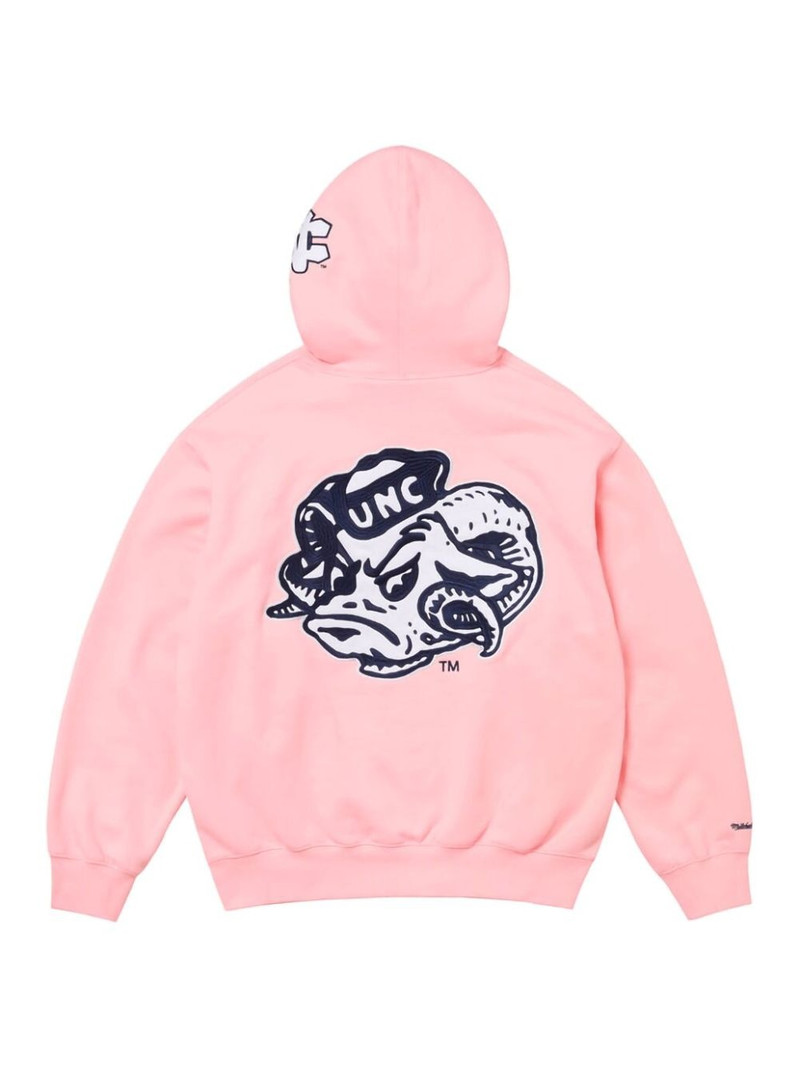 Supreme Mitchell & Ness® NCAA "UNC" hoodie outlook