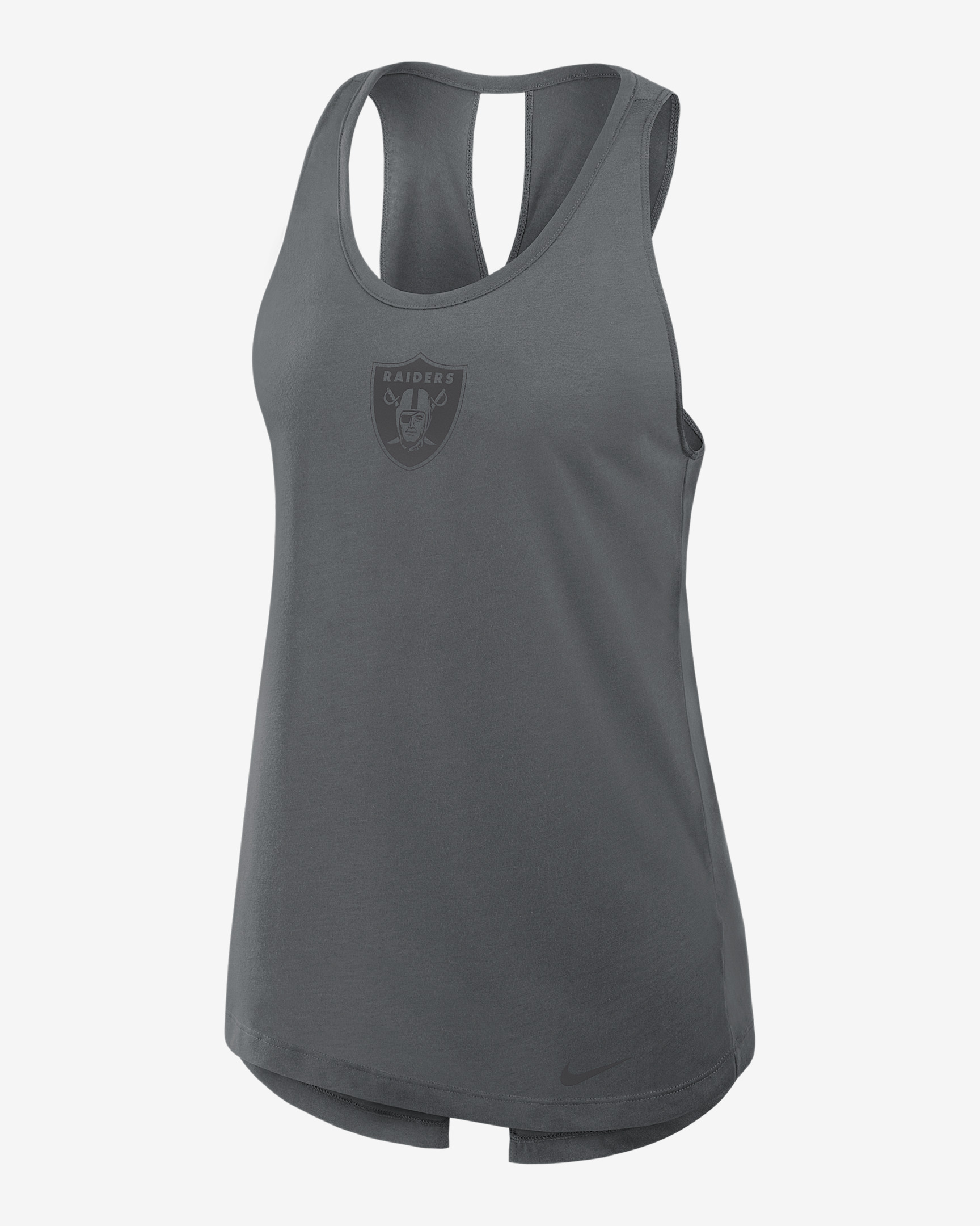 Las Vegas Raiders Established Women's Nike Dri-FIT NFL Tank Top - 1