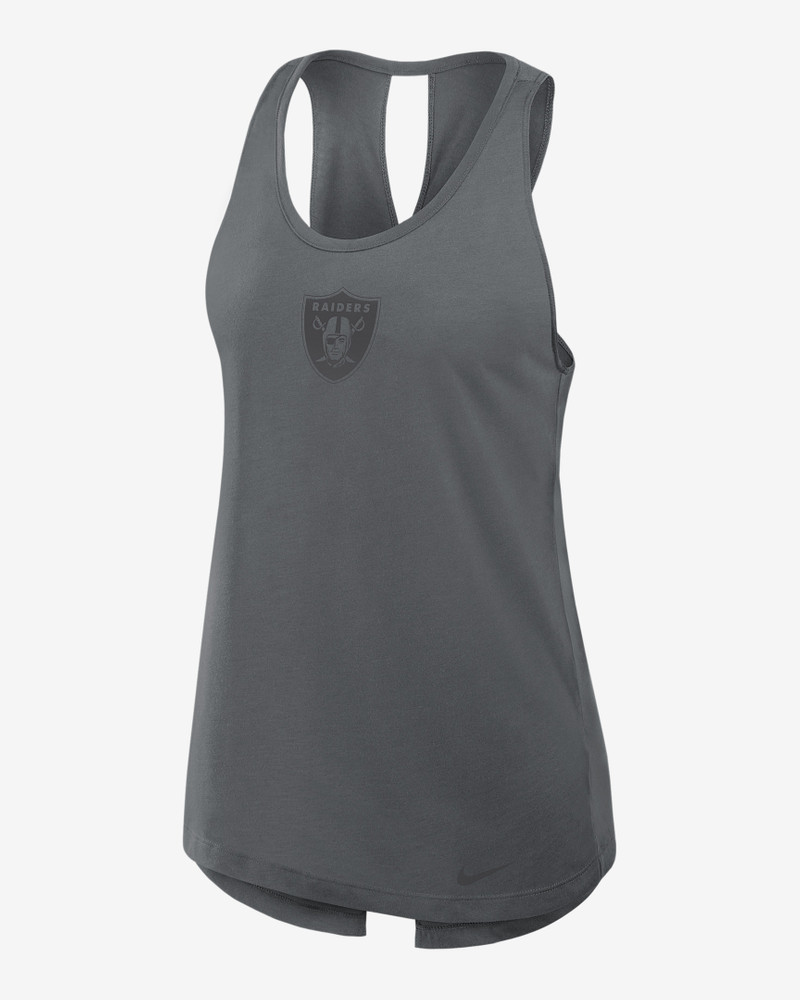 Las Vegas Raiders Established Women's Nike Dri-FIT NFL Tank Top 1