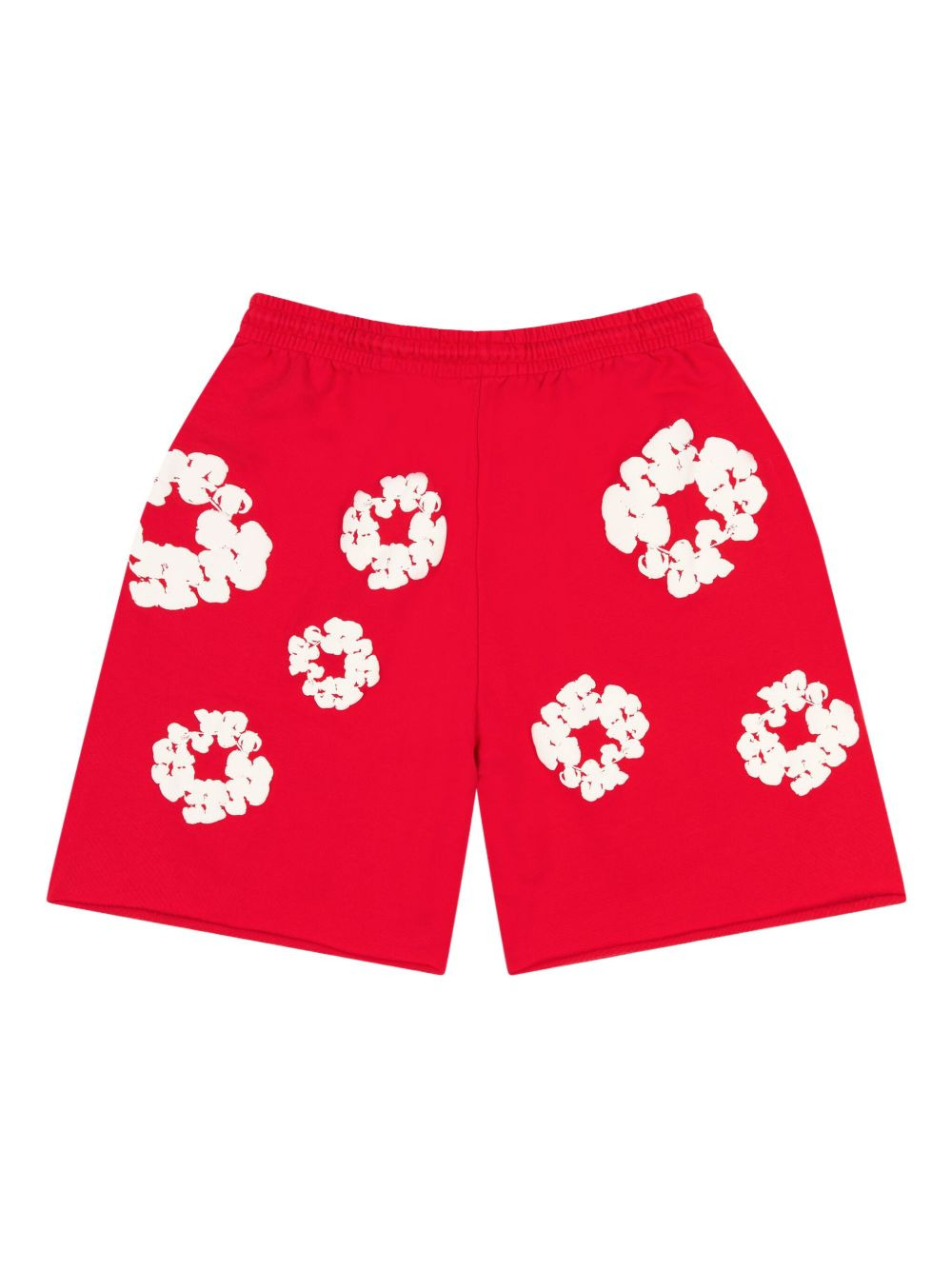 DENIM TEARS COTTON WREATH SHORTS L 赤 RED Denim Tears The Cotton Wreath Shorts Red Men's - FW23 - US