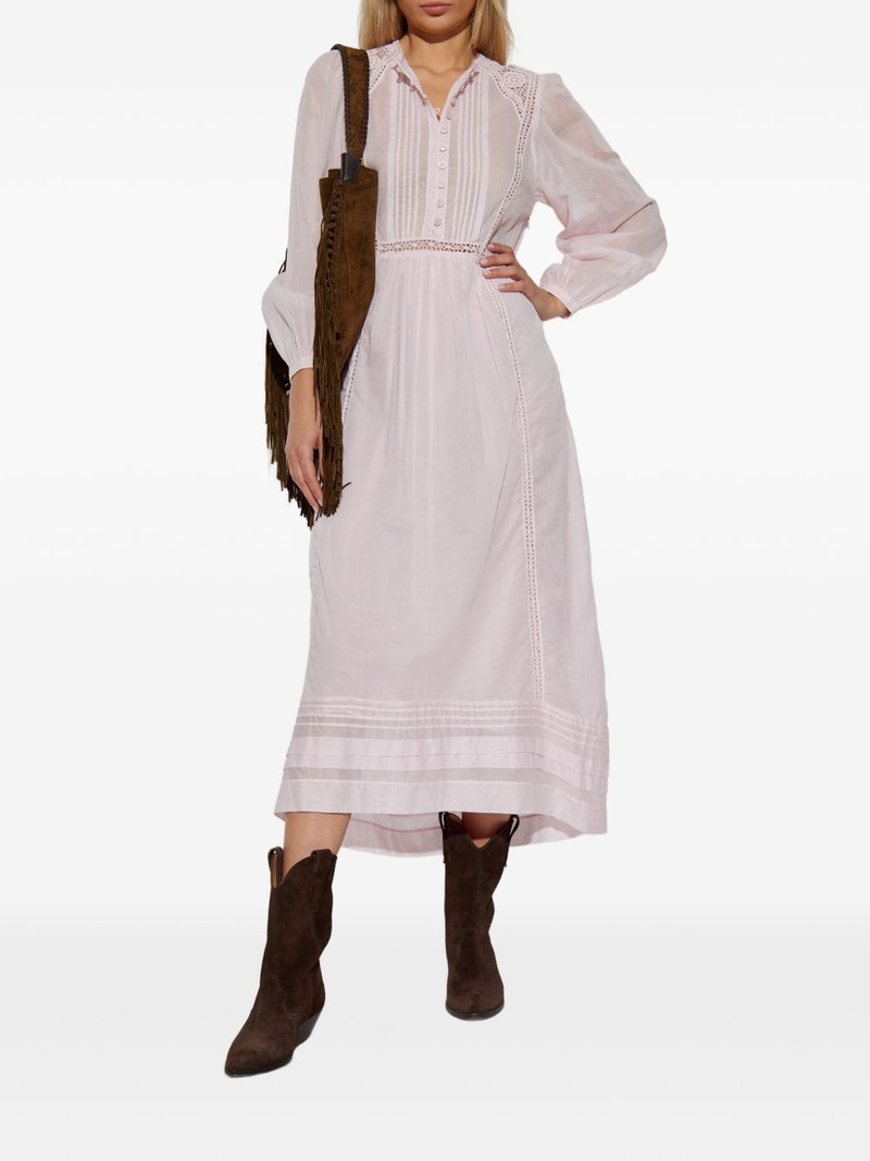 Isabel Marant Étoile openwork-lace midi dress outlook