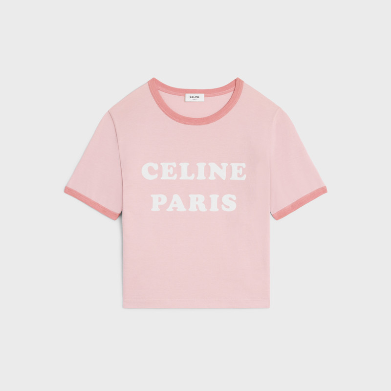 celine paris 70’s t-shirt in cotton jersey 1
