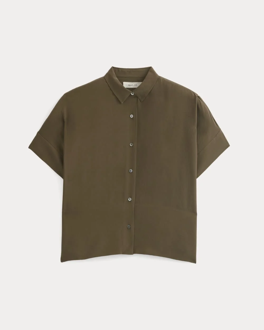 THE BOXY SHIRT IN WASHABLE SILK - 1