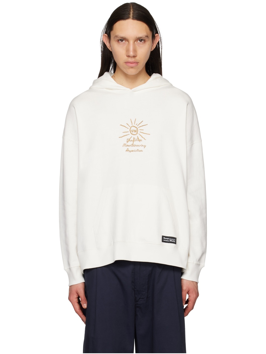 White Flower Mountain Edition Hoodie - 1