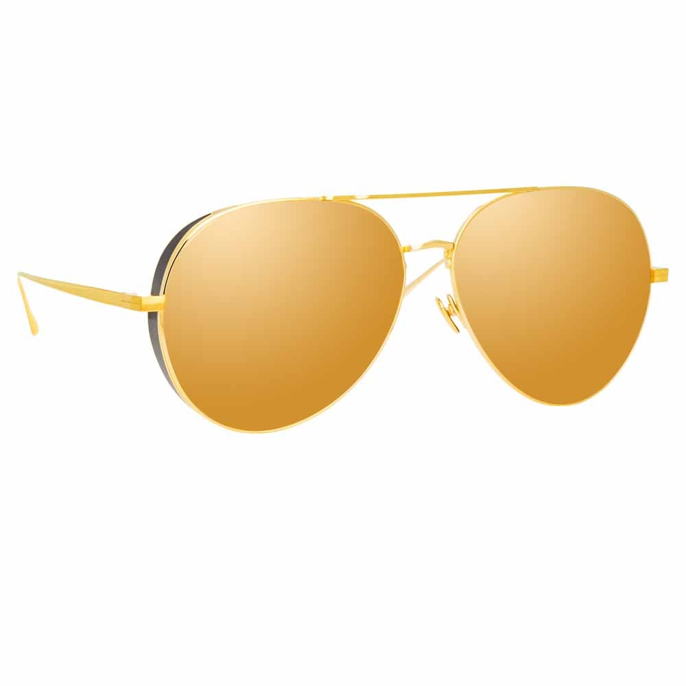 Ace Sunglasses in Gold - 2