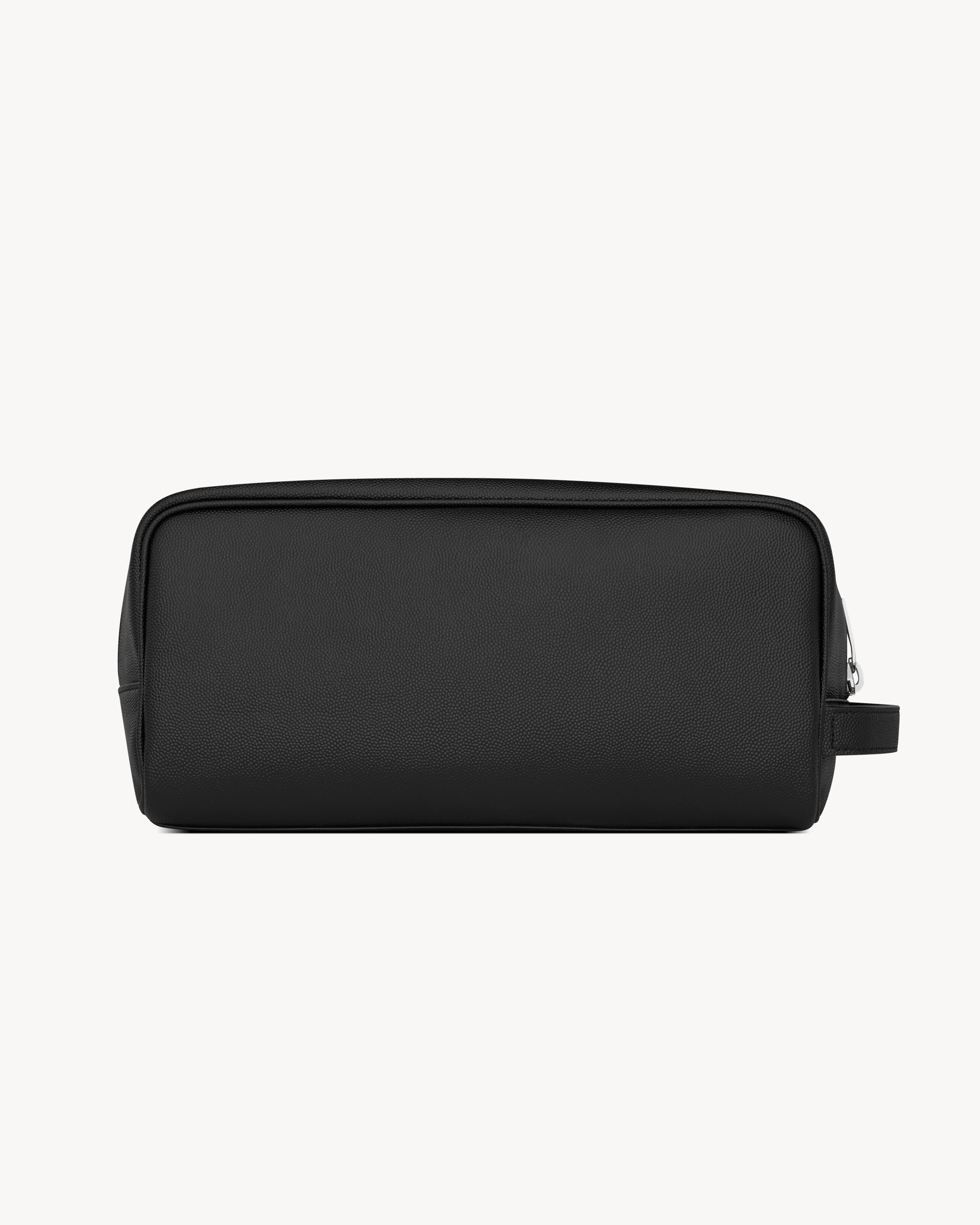 SAINT LAURENT PARIS GROOMING CASE IN GRAIN DE POUDRE LEATHER - 2