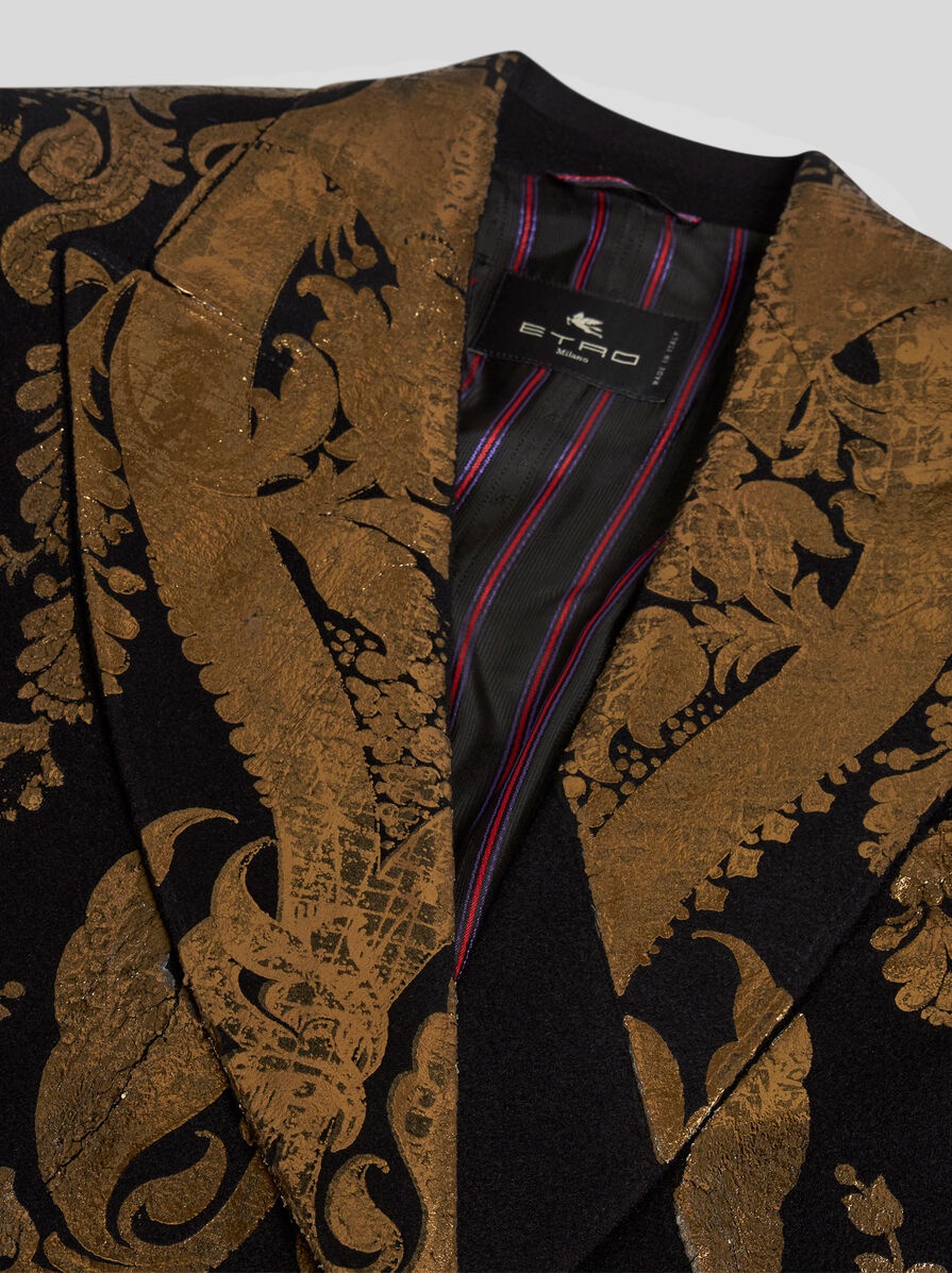 METALLIC-PRINT JACKET - 6