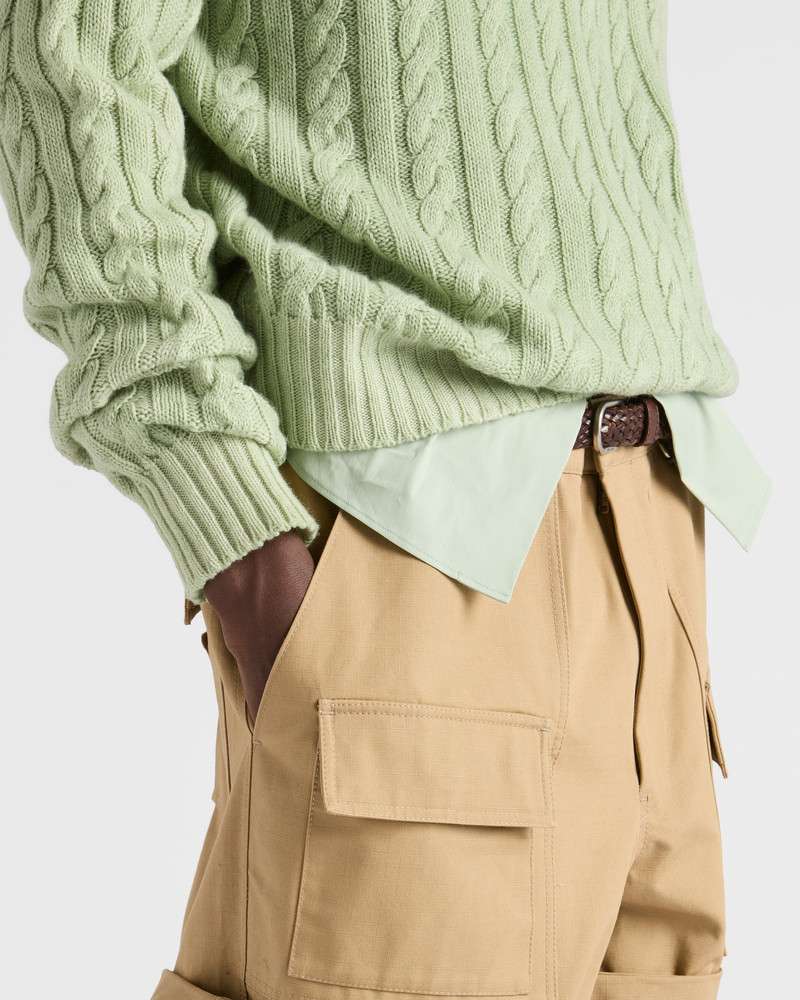 Wool and cashmere crew-neck sweater 4