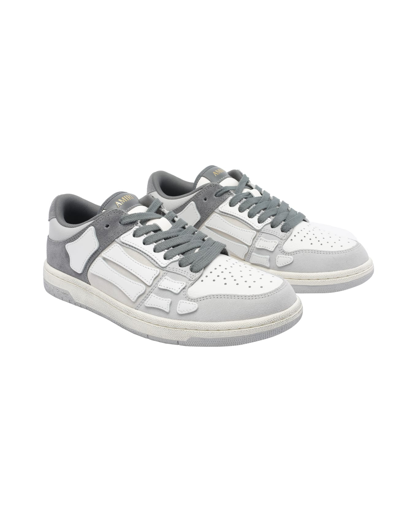 Distressed Skel Sneakers - 2