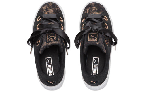 (WMNS) PUMA Platform Kiss Artica 'Black Gold' 366707-02 - 3
