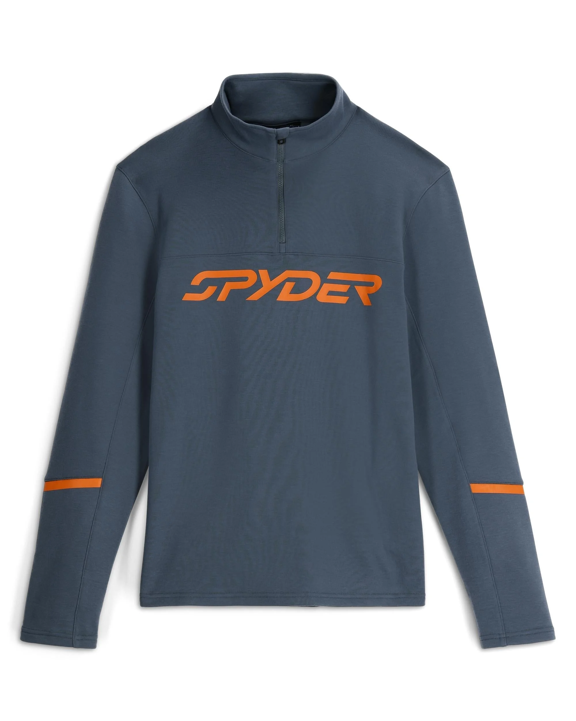 Mens Speed Fleece Half Zip Jacket - Slate Blue - 1