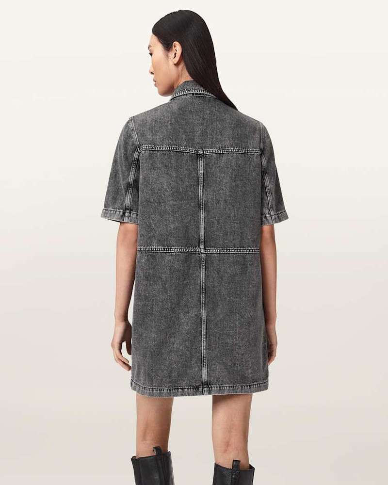 ROCK DENIM MINI DRESS 9