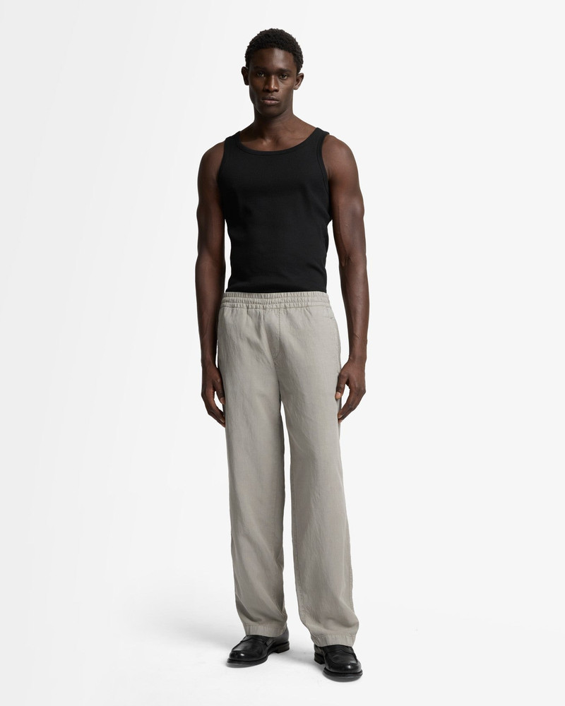 7 For All Mankind Linen Blend Jogger Pant in Sage outlook