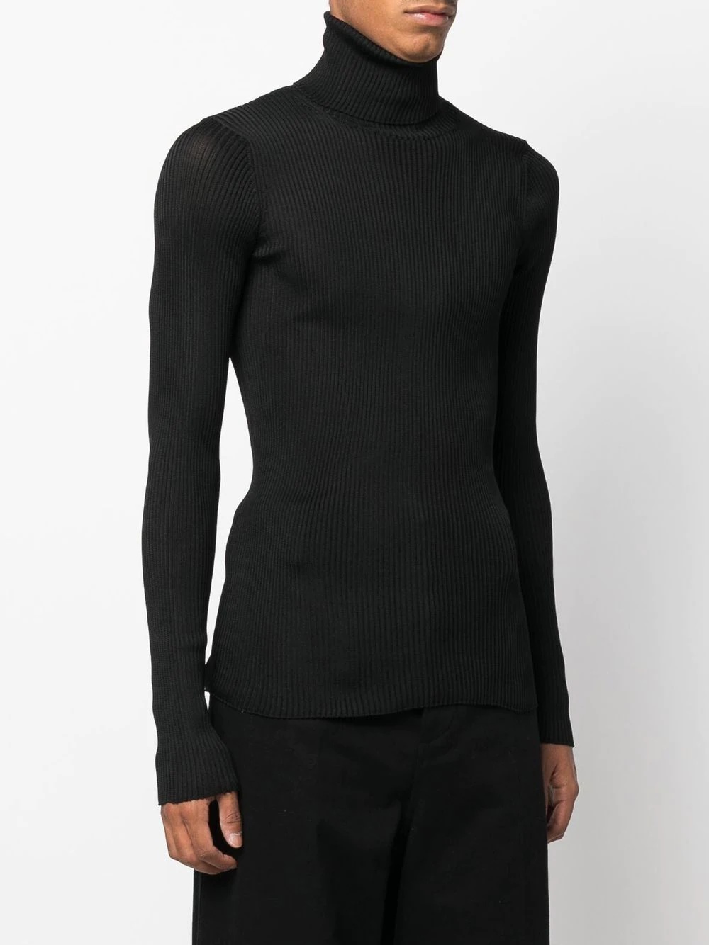 Helvet fine-knit ribbed jumper - 3