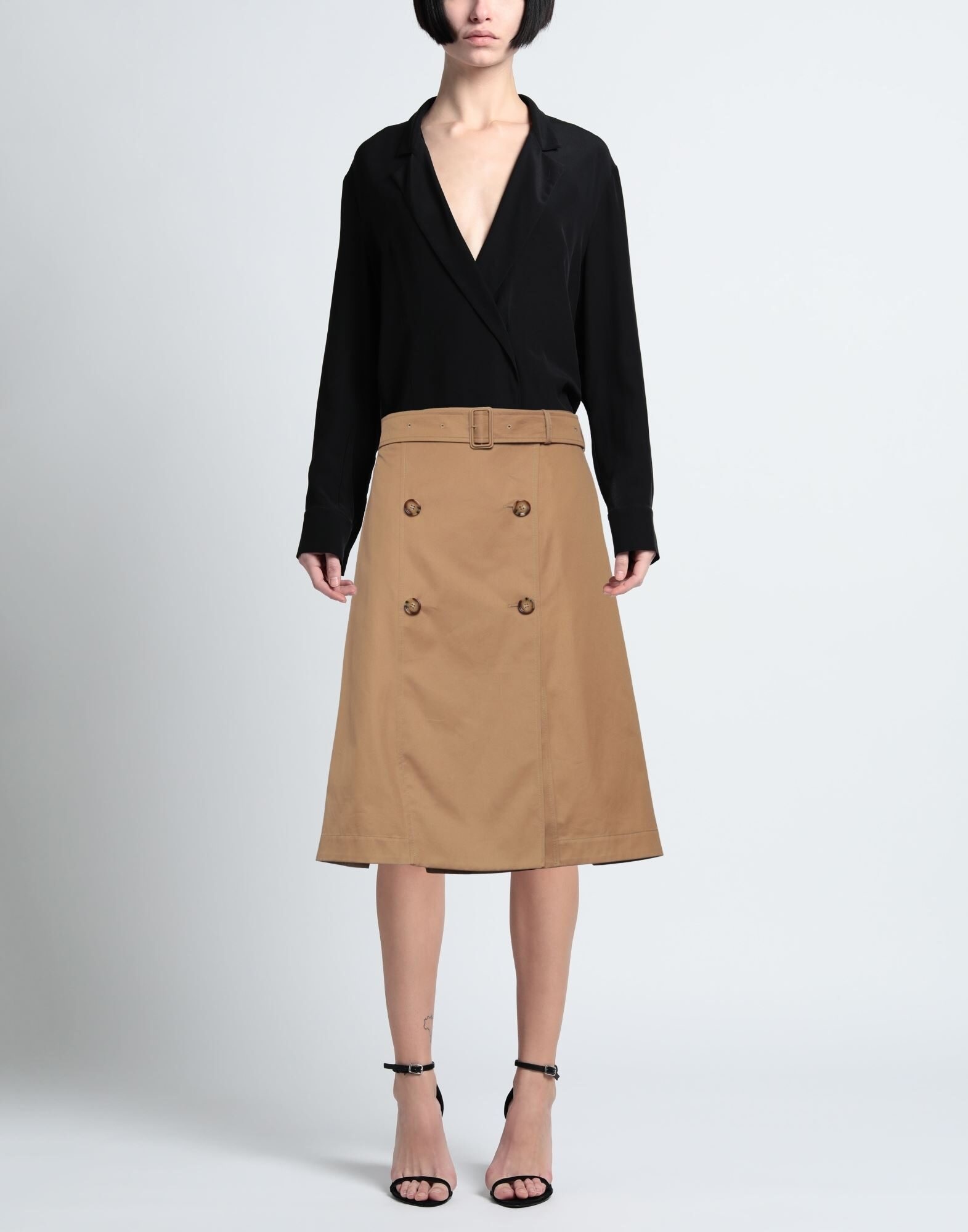 Camel Women's Midi Skirt - 2
