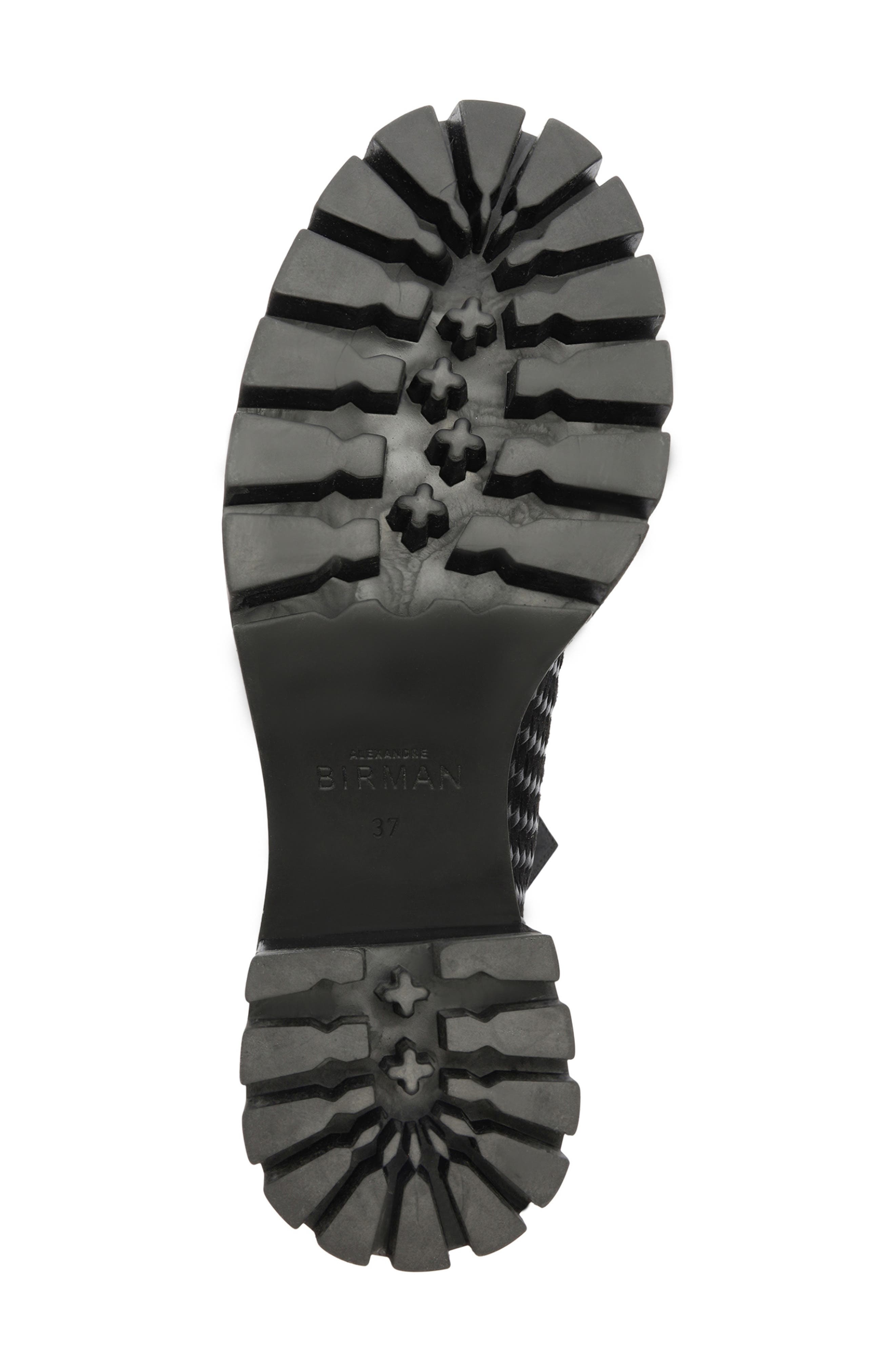 Alexandre Birman Tresse Combat Boot in Black at Nordstrom - 6