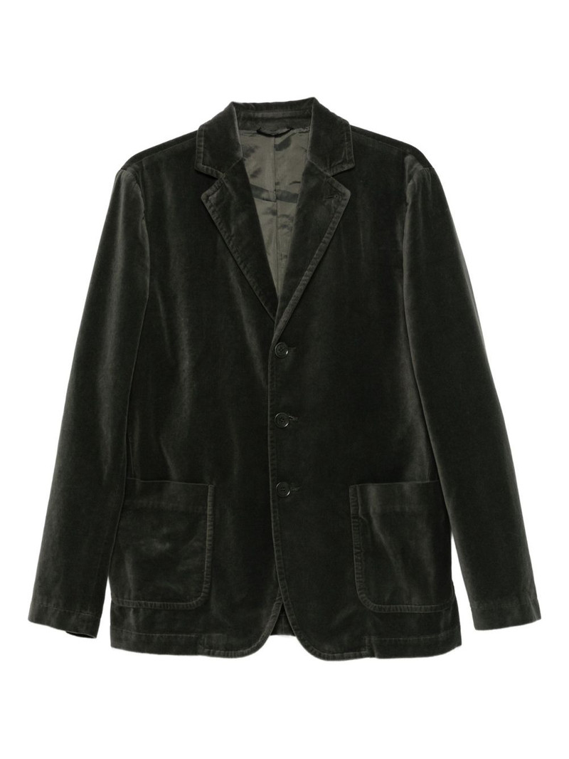buttoned patch-pocket blazer 1