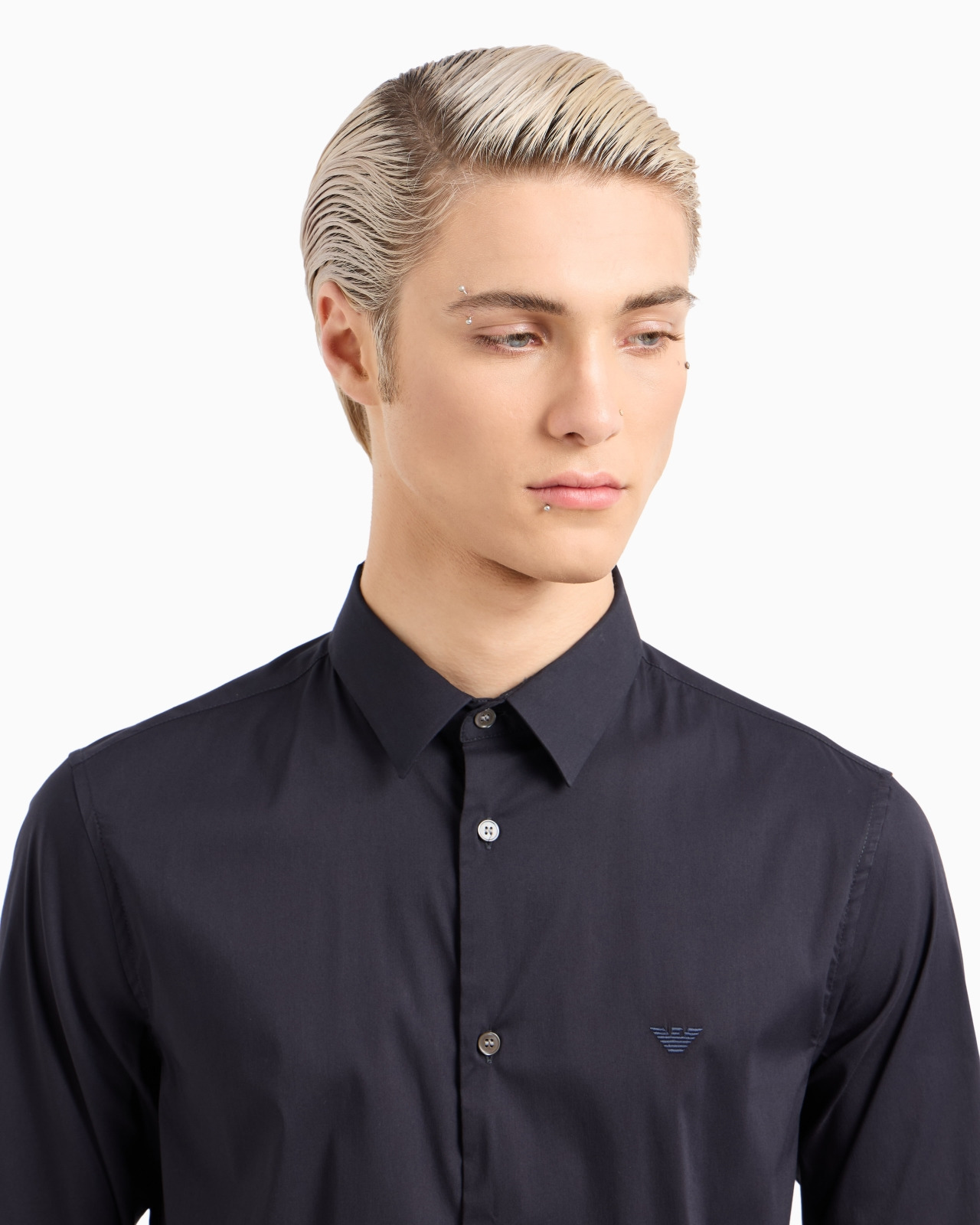 Stretch nylon-blend shirt - 5