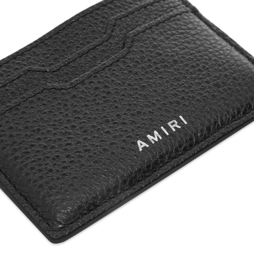 AMIRI Iconic Embossed Leather Card Holder - 3