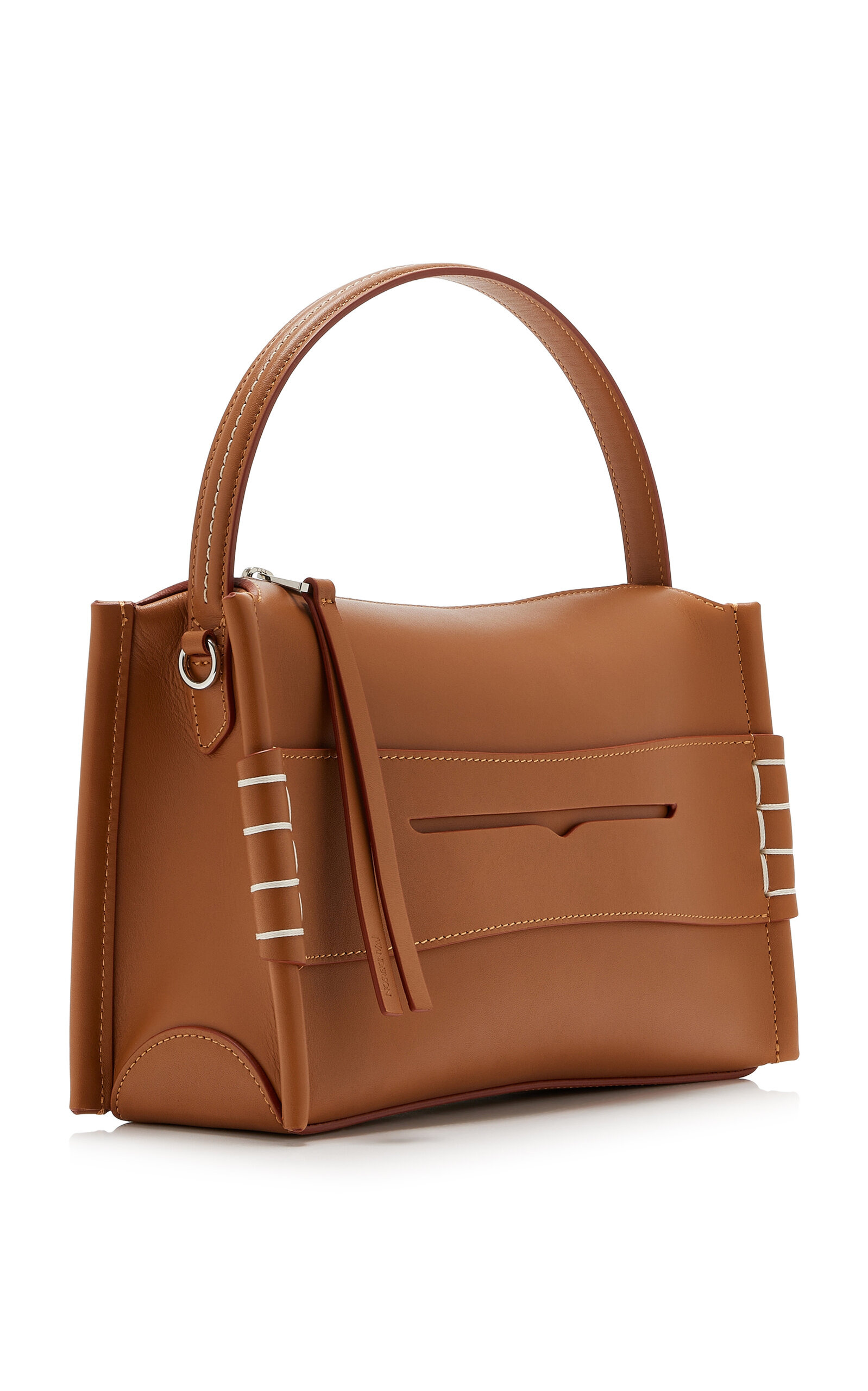 Leather Loafer Bag tan - 5