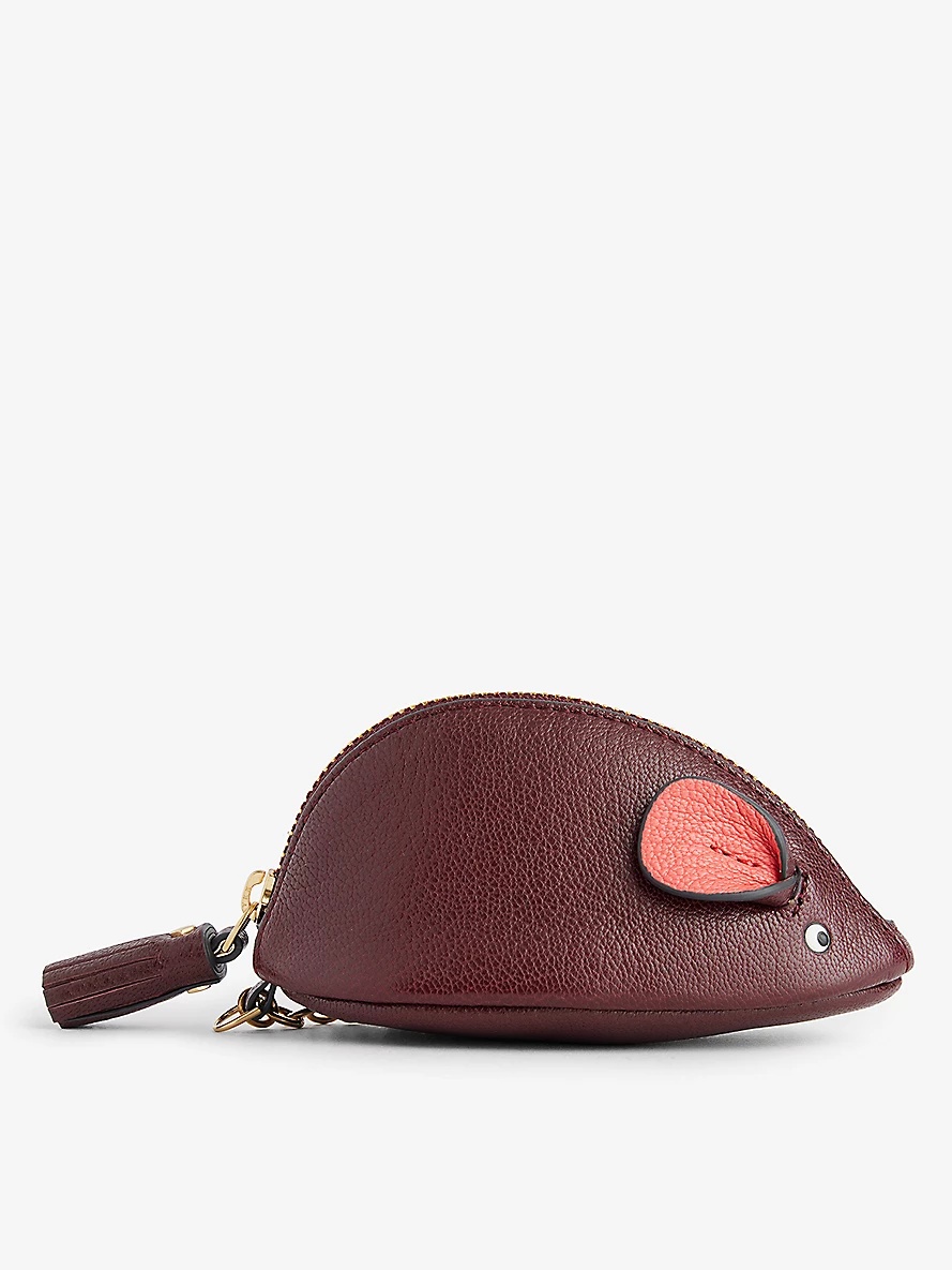 Mouse leather coin purse - 3