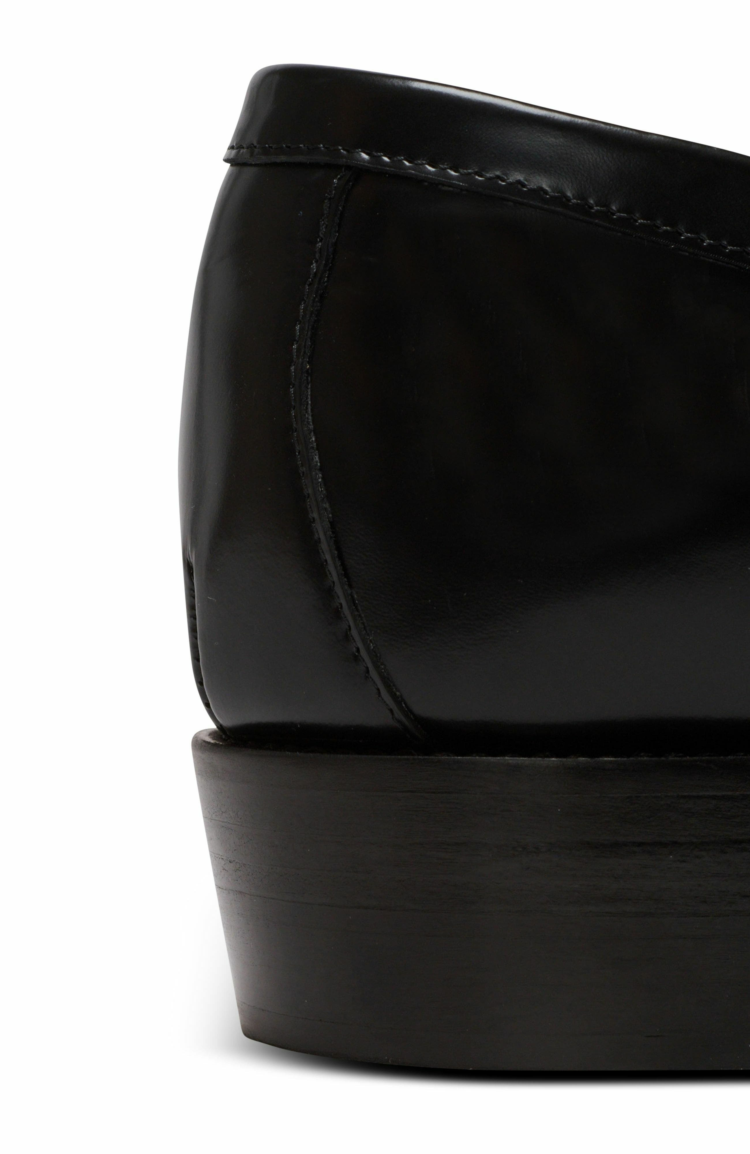 Balmain Sync glazed leather loafers in White at Nordstrom - 9