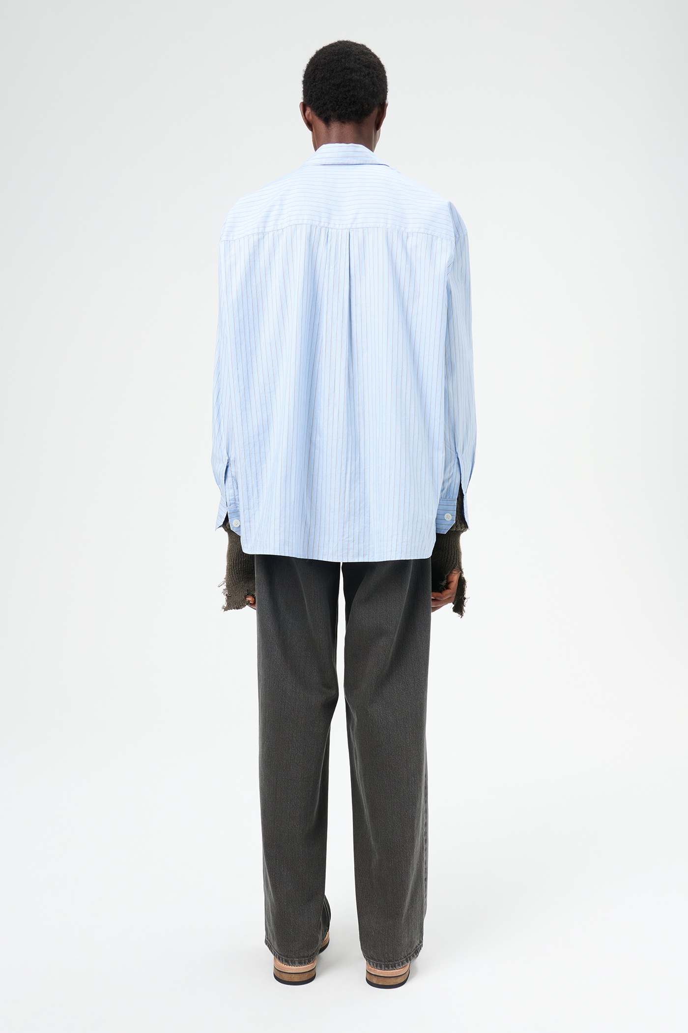 Borrowed Shirt Big Daddy Stripe Oxford - 7